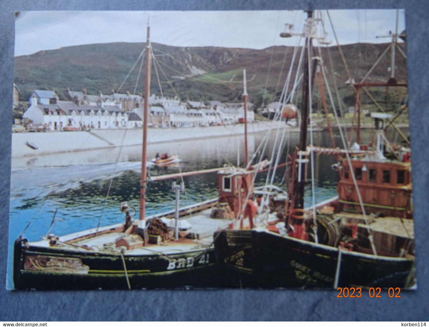 ULLAPOOL FROM THE PIER ROSS-SHIRE - Ross & Cromarty