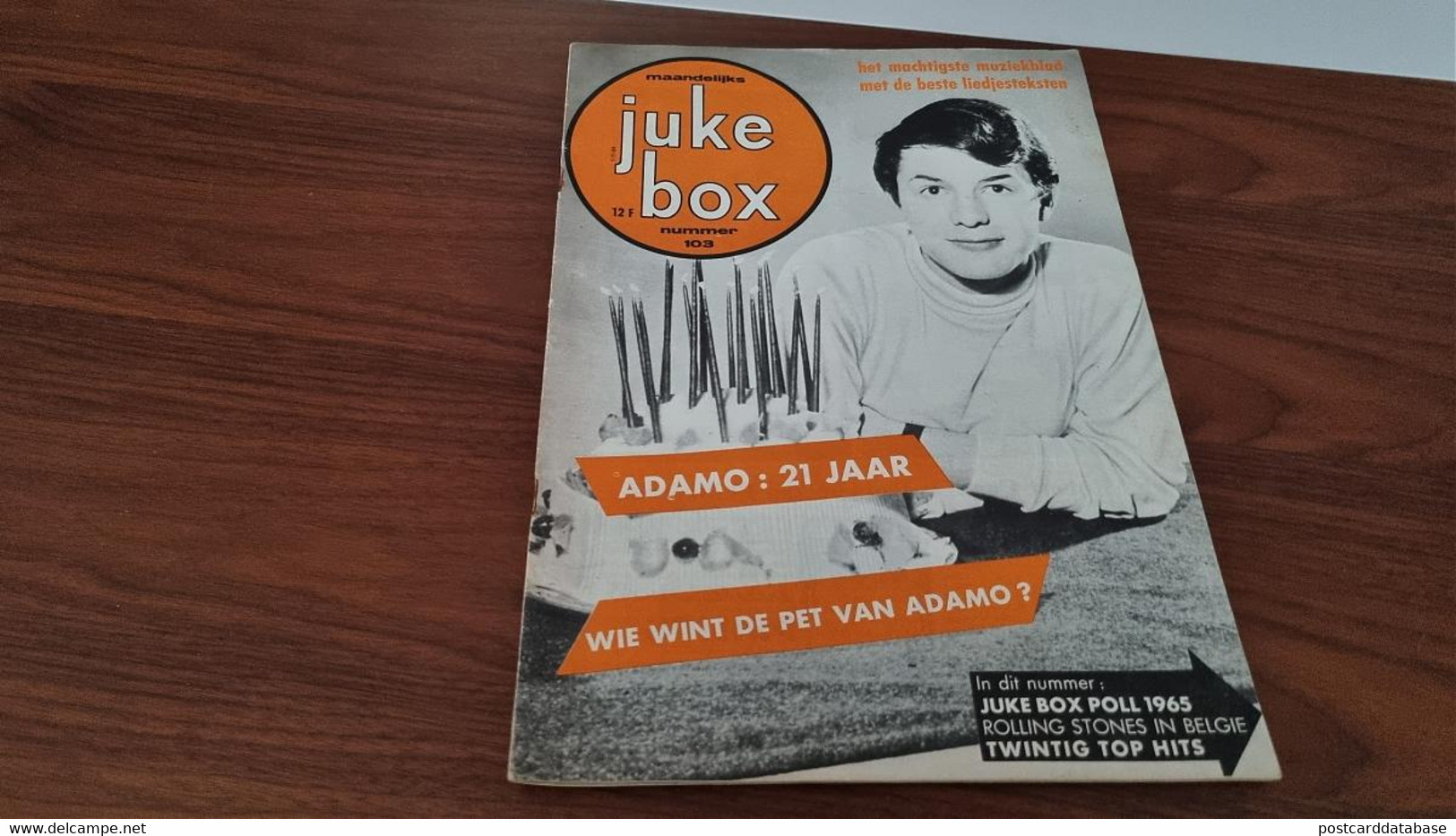 Juke Box - Nummer 103 - Adamo, Willy Williams, Alain Barriere, Elvis - Musique
