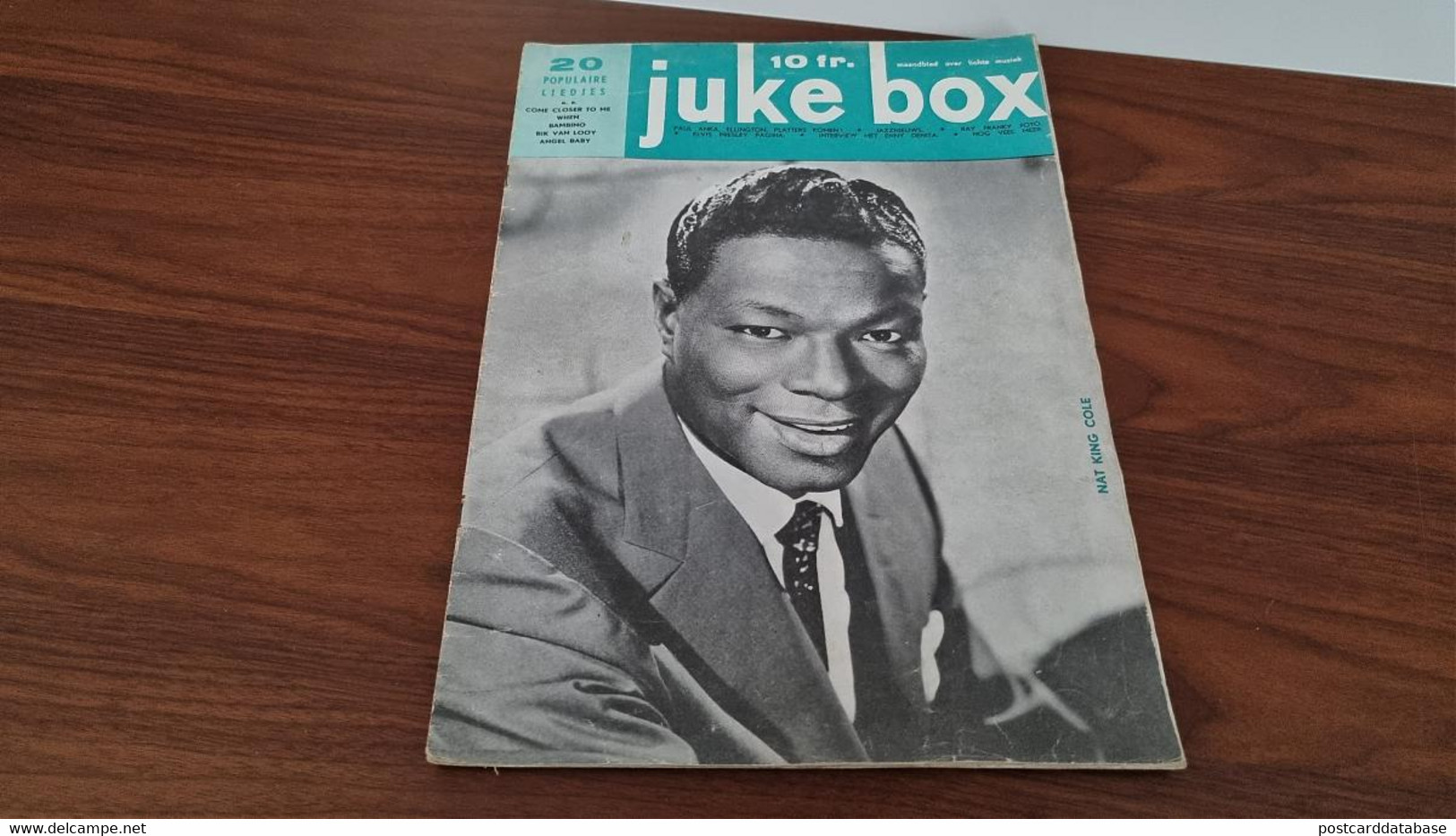 Juke Box - Nummer 30 - Nat King Cole, Ray Franky, Paul Anka, Platters - Muziek