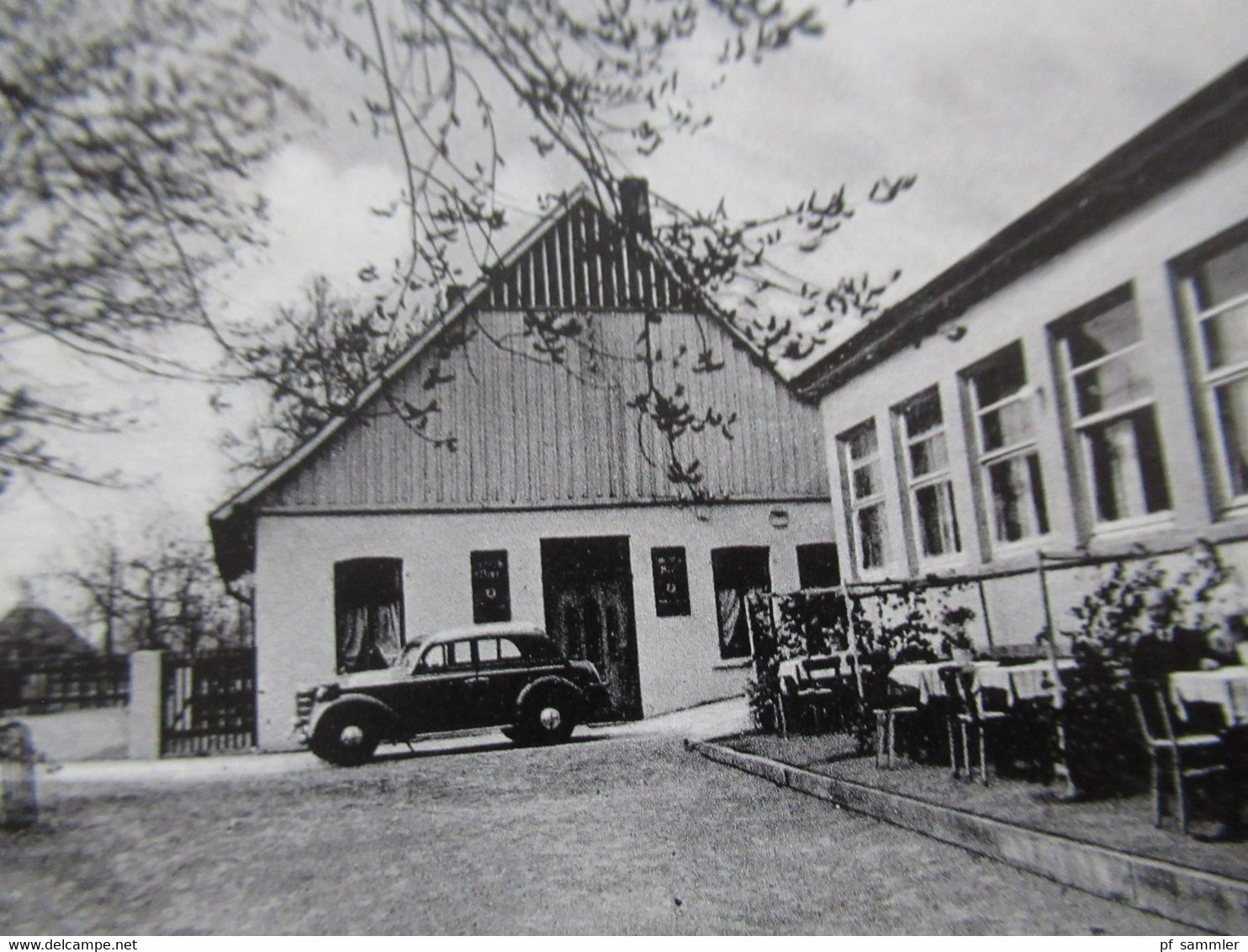 1943 Bad Oeynhausen Gaststätte Zum Flugplatz E. Klausmeyer Werste A. Siel Feldpostkarte Luftgau San. Park Bad Oeynhausen - Bad Oeynhausen