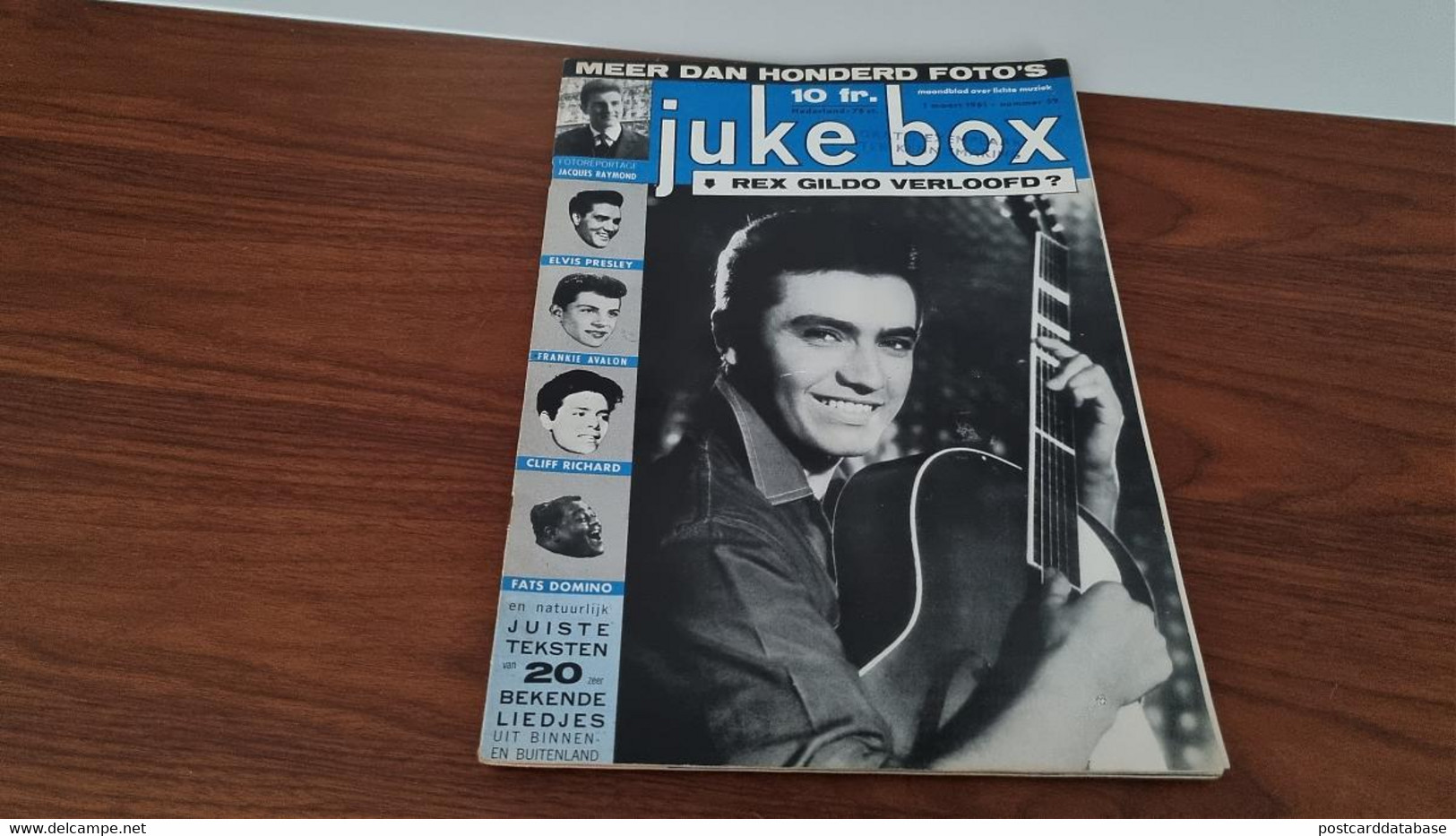 Juke Box - Nummer 59 - Rex Gildo, Jacques Raymond, Elvis Presley, Frankie Avalon, Fats Domino - Muzik