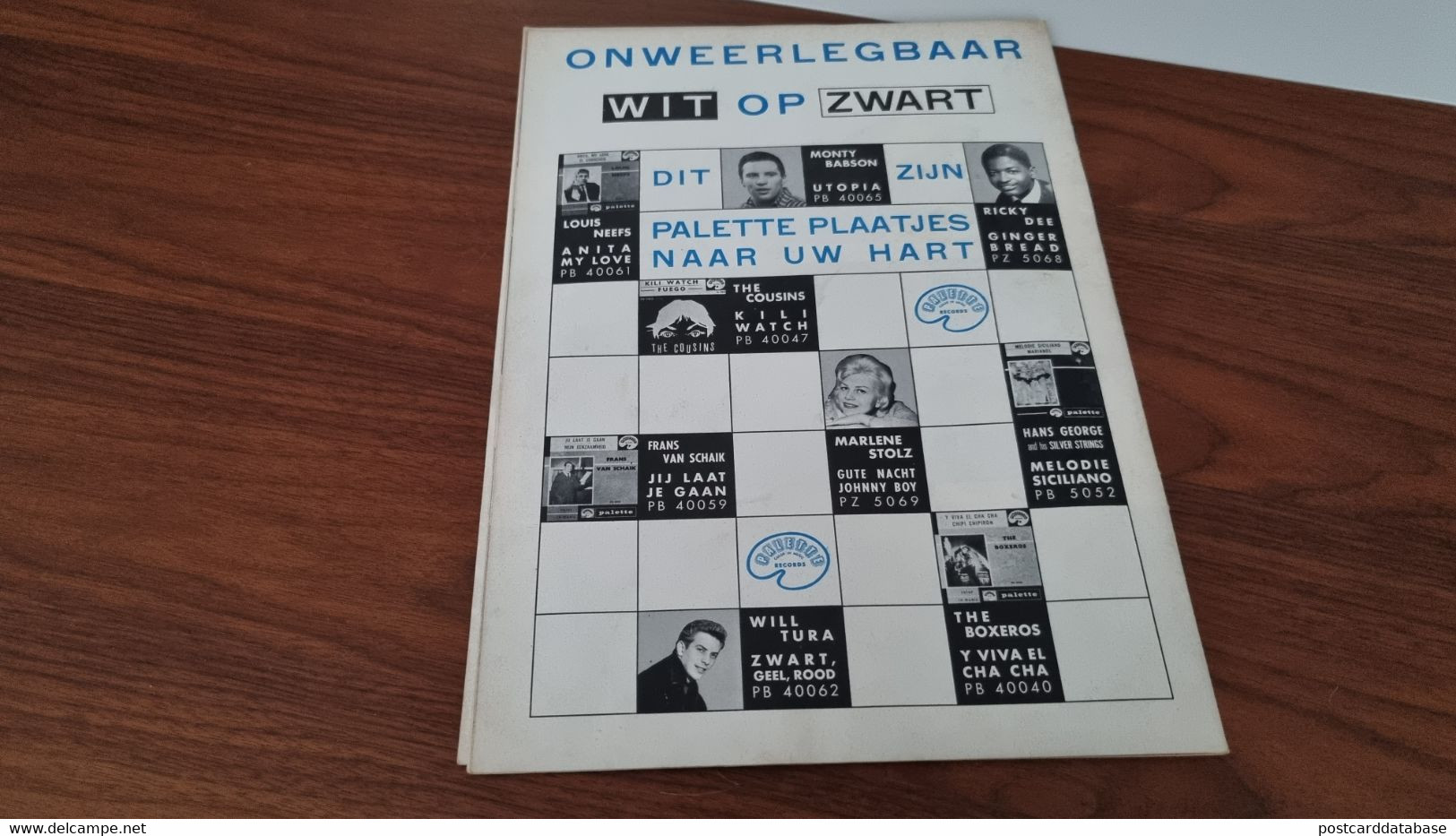 Juke Box - Nummer 59 - Rex Gildo, Jacques Raymond, Elvis Presley, Frankie Avalon, Fats Domino - Musica