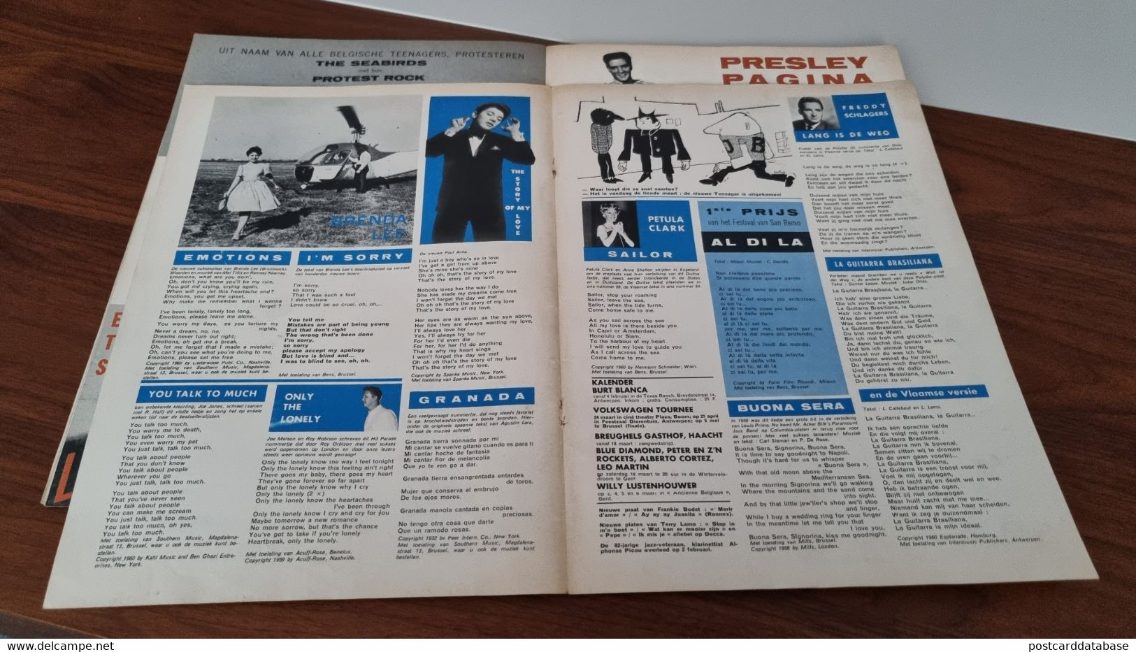 Juke Box - Nummer 59 - Rex Gildo, Jacques Raymond, Elvis Presley, Frankie Avalon, Fats Domino - Musique