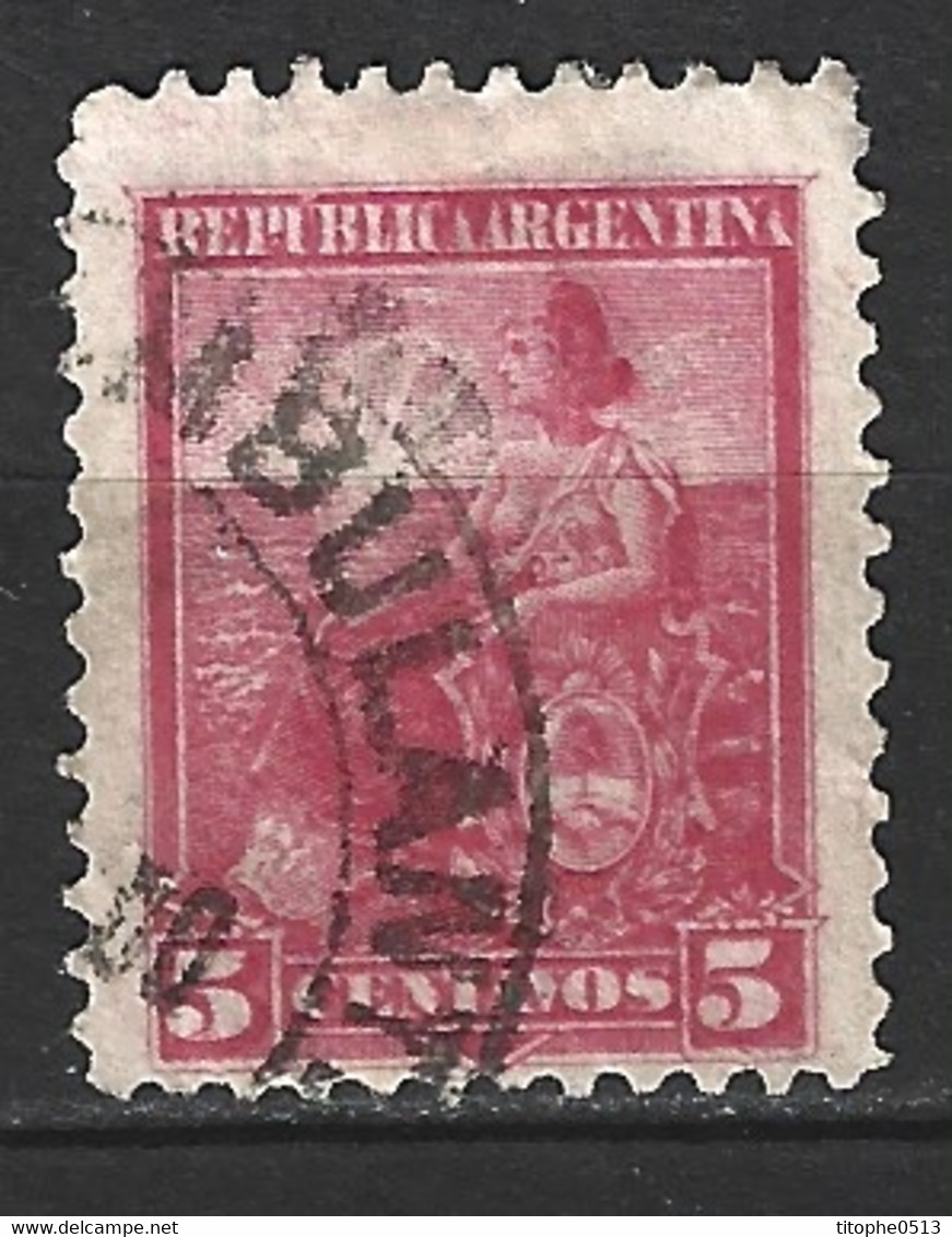 ARGENTINE. N°115 Oblitéré De 1899-1903. Symbole De La République. - Used Stamps