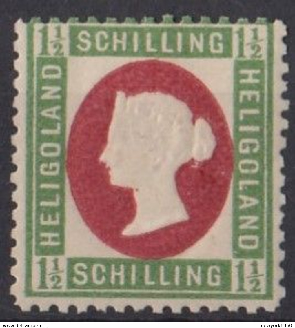 1869 HELIGOLAND N* 9 - Heligoland (1867-1890)