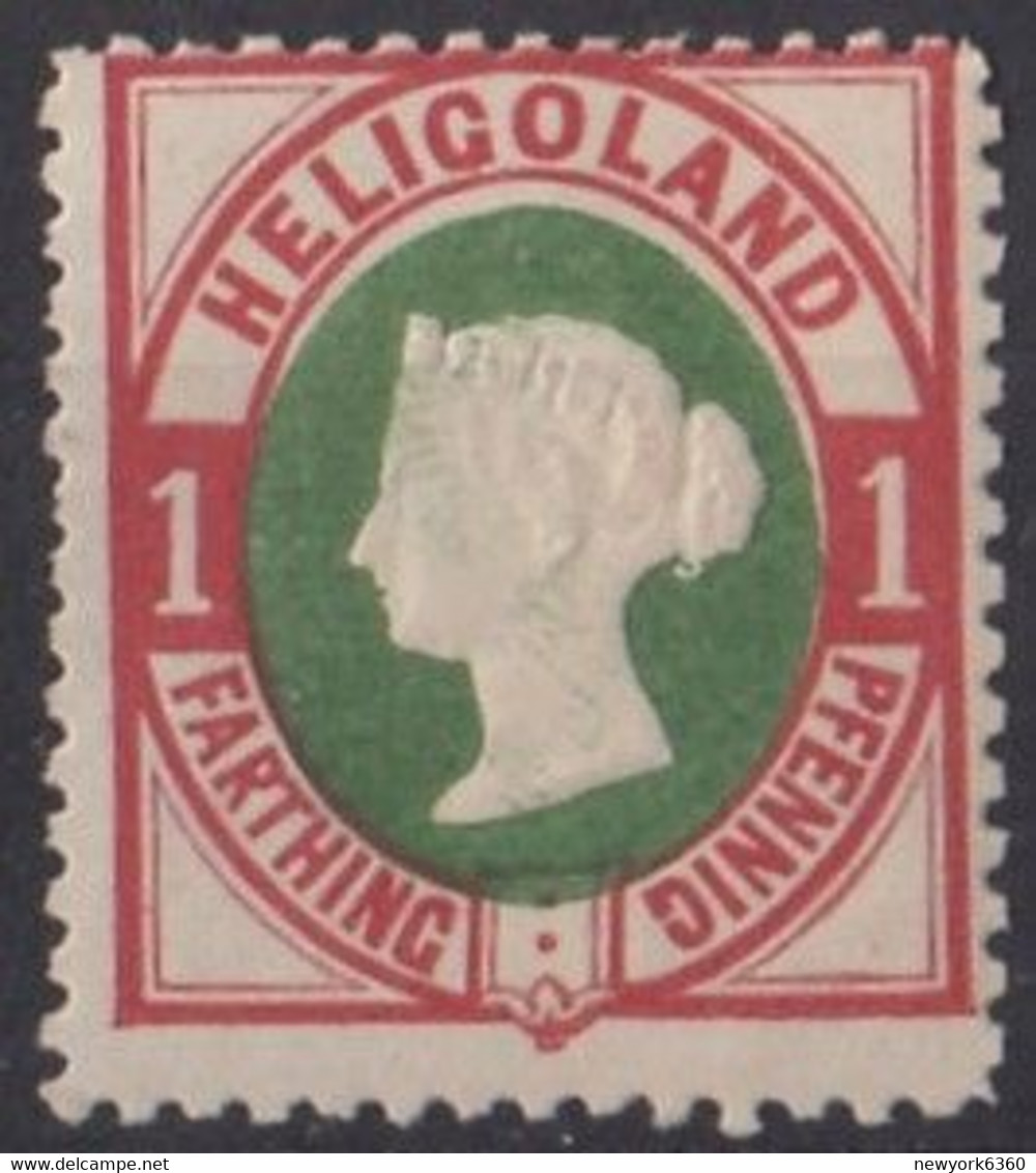 1875 HELIGOLAND N* 10 - Heligoland (1867-1890)
