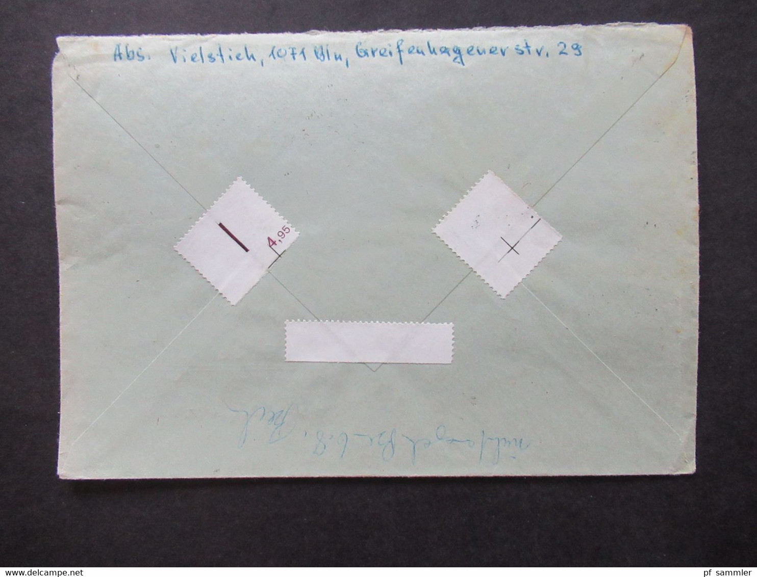 DDR 1968 Block 27 EF / ZD Einschreiben Z.B. R-Zettel Pöhla über Schwarzenberg (Erzgebirge) Insgesamt 3 Belege!! - Briefe U. Dokumente