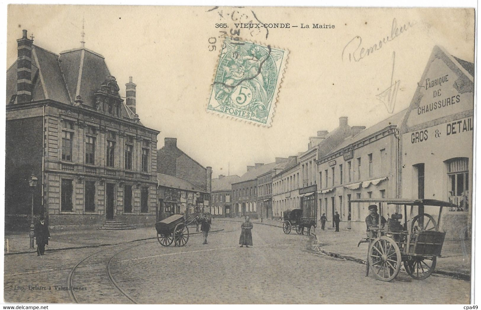 59    VIEUX - CONDE  LA  MAIRIE  (  REMOULEUR ) - Vieux Conde