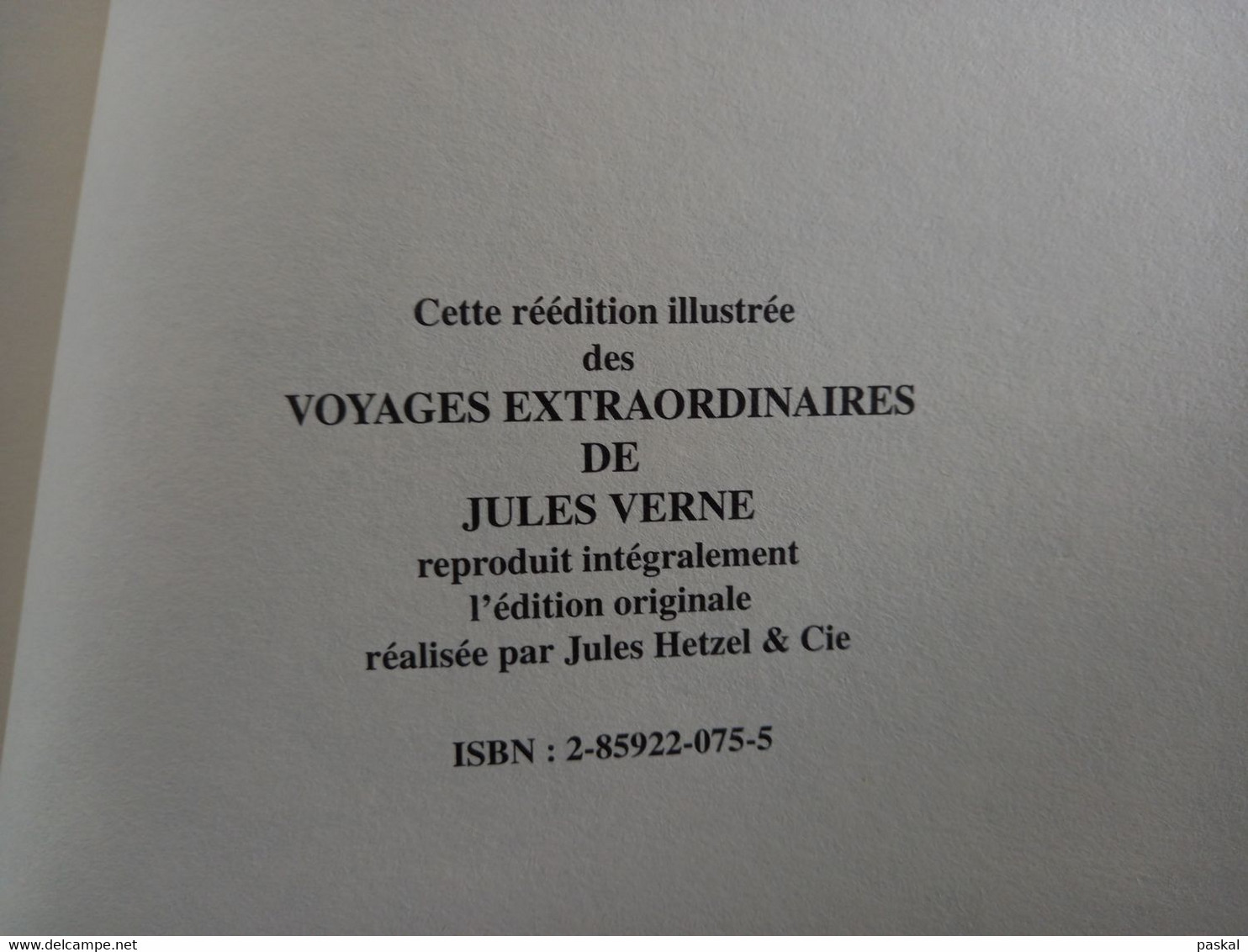 Lot De La Collection ESSO De Livres Jules Verne 6 Tomes - Wholesale, Bulk Lots