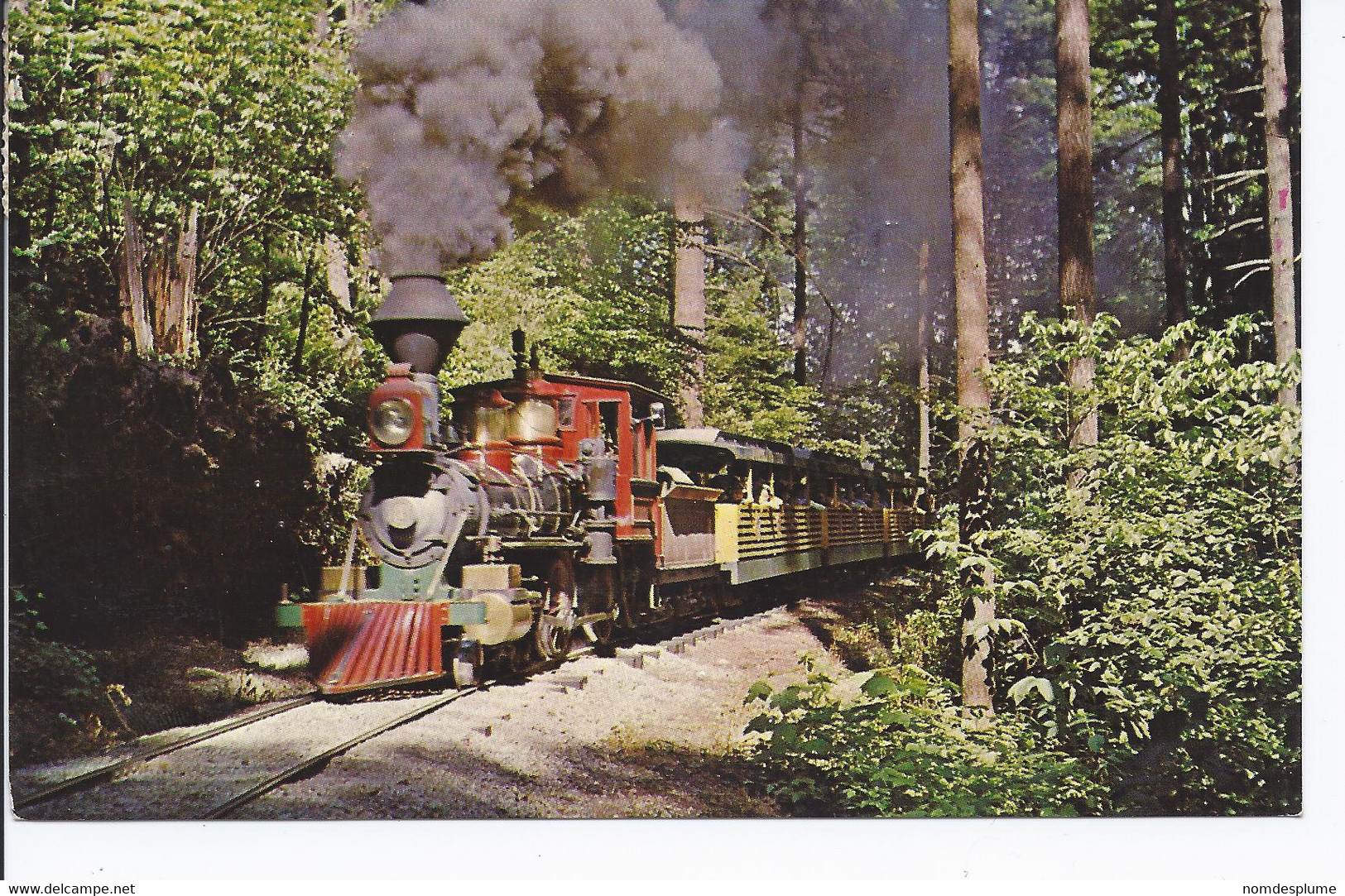 16106) USA  OR Portland Steam Engine See Back - Portland