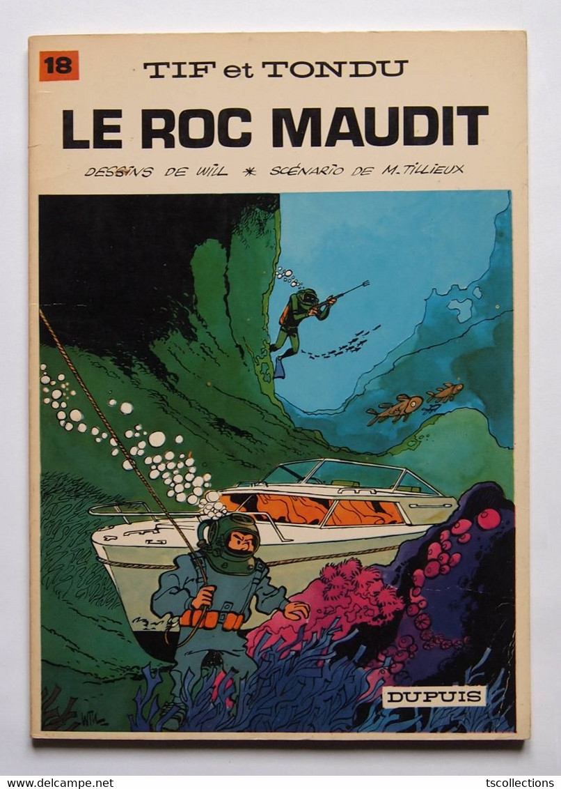 Tif Et Tondu - Le Roc Maudit - 1972 - Tif Et Tondu