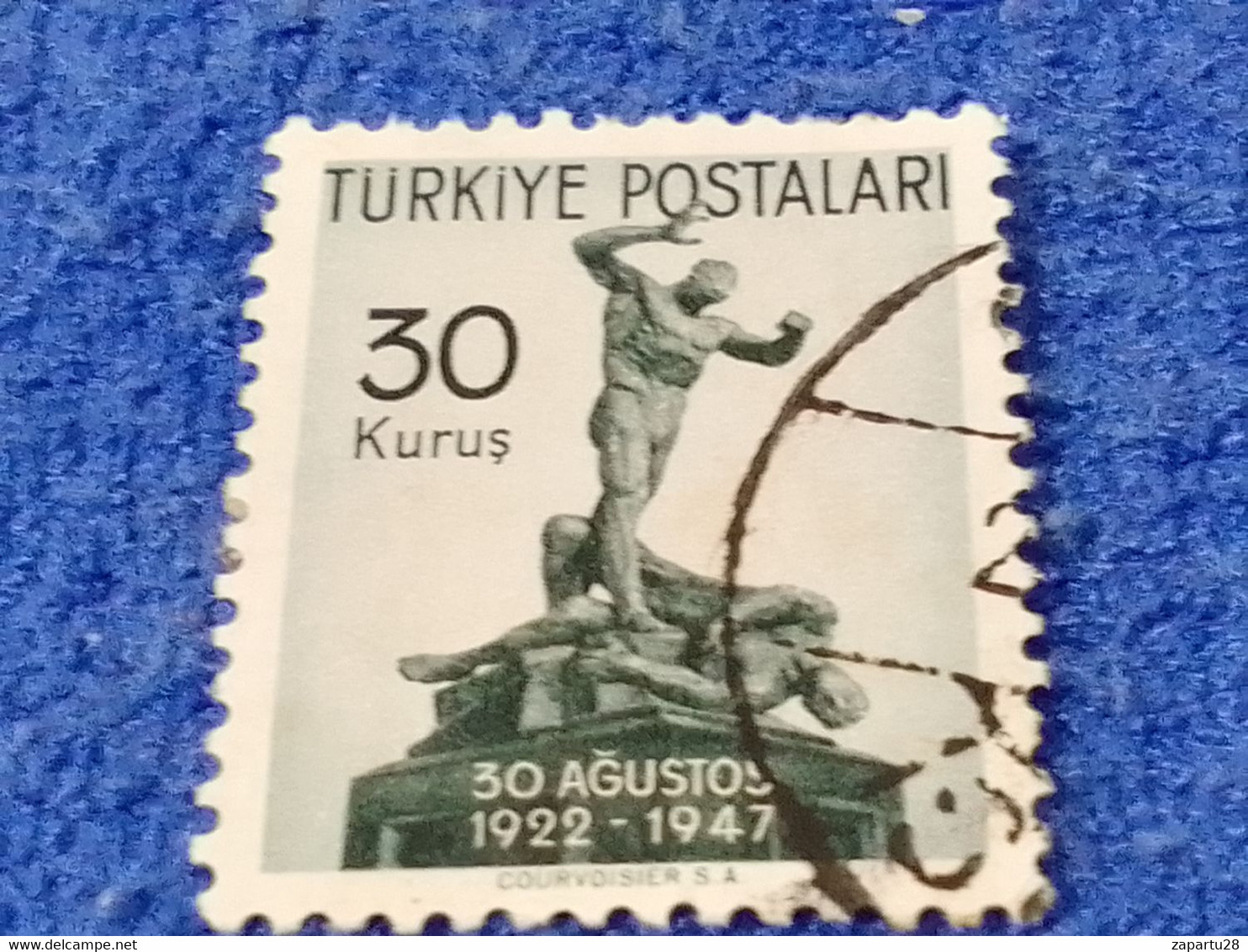 TÜRKEY--1940-49 - 30K  DAMGALI - Gebruikt