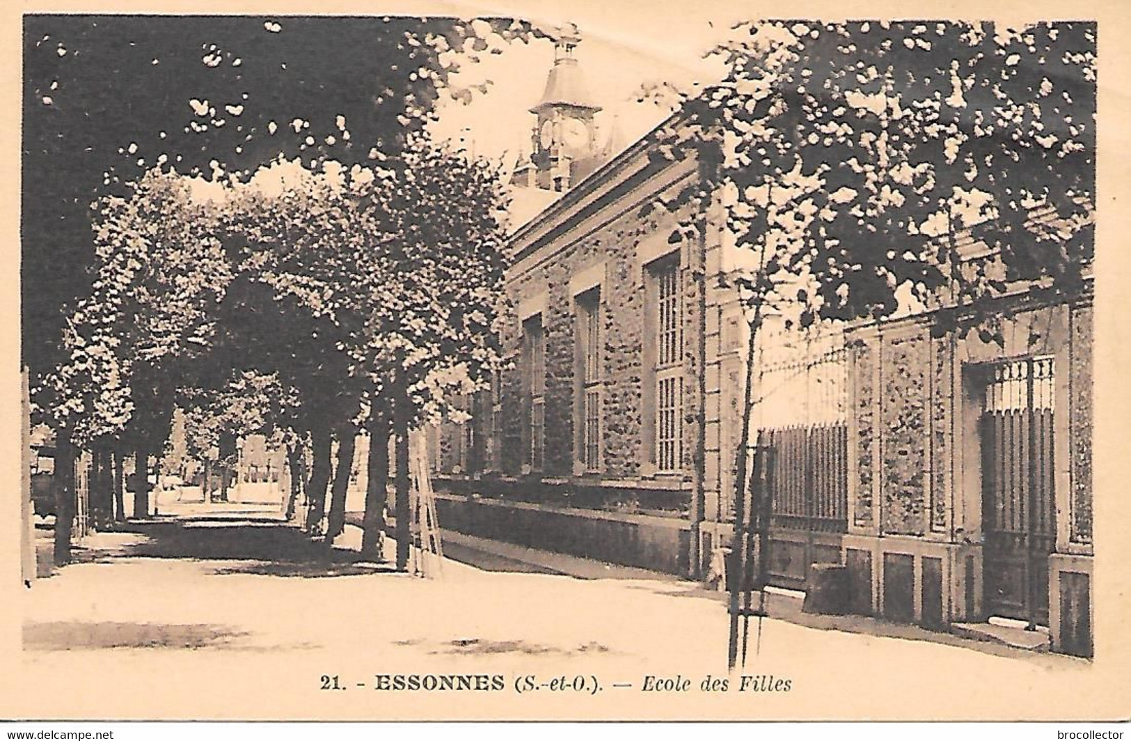 ESSONNES  ( 91 ) -  Ecole Des Filles - Essonnes