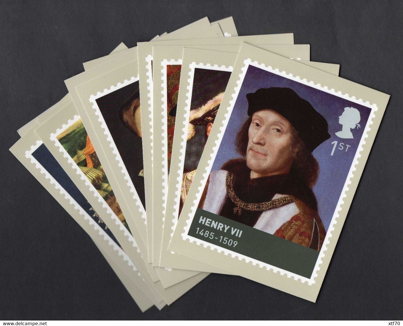 GREAT BRITAIN 2009 Kings And Queens: House Of Tudor Mint PHQ Cards - PHQ Karten