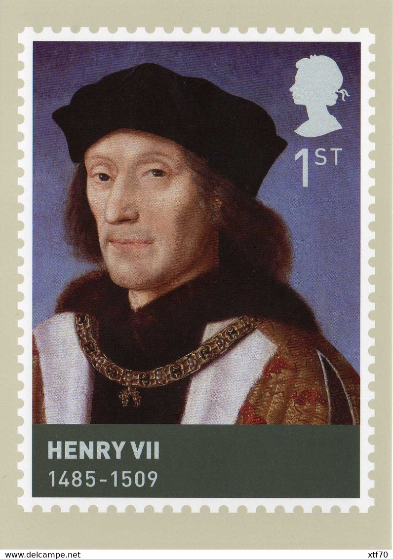 GREAT BRITAIN 2009 Kings And Queens: House Of Tudor Mint PHQ Cards - PHQ Karten