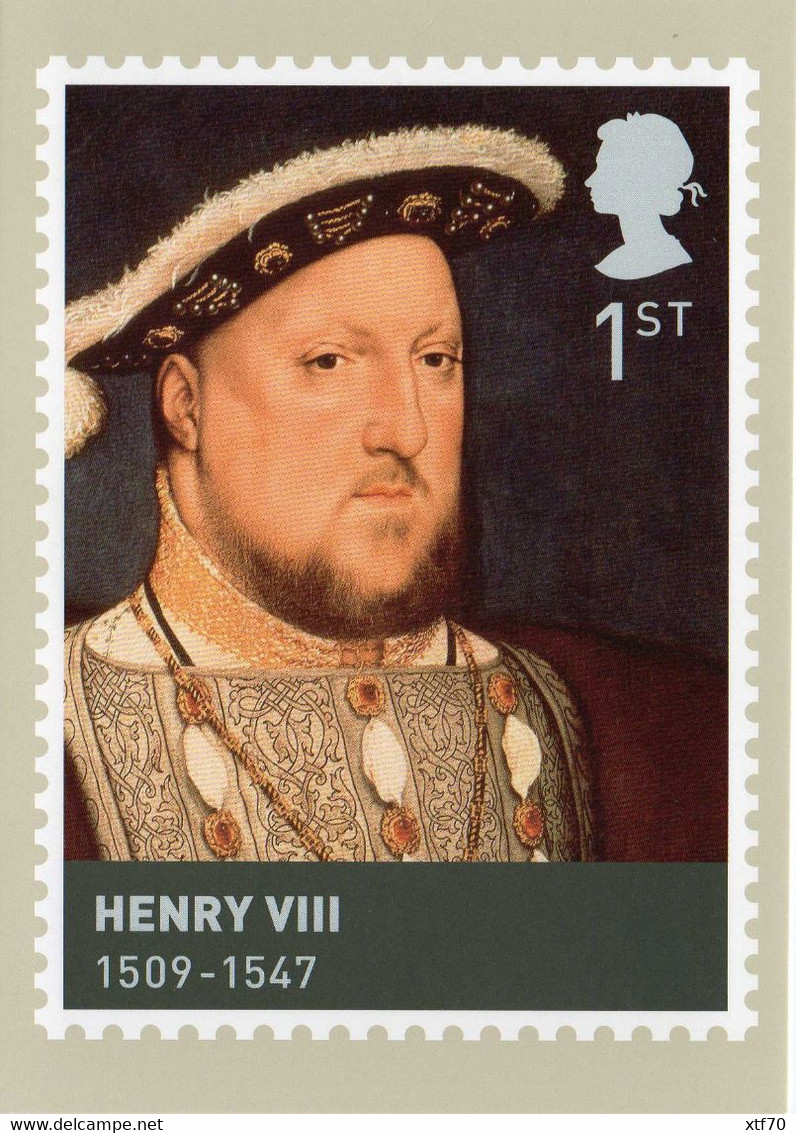 GREAT BRITAIN 2009 Kings And Queens: House Of Tudor Mint PHQ Cards - PHQ-Cards