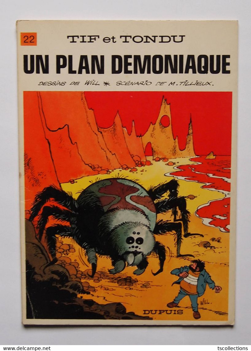 Tif Et Tondu - Un Plan Démoniaque - 1975 - Tif Et Tondu