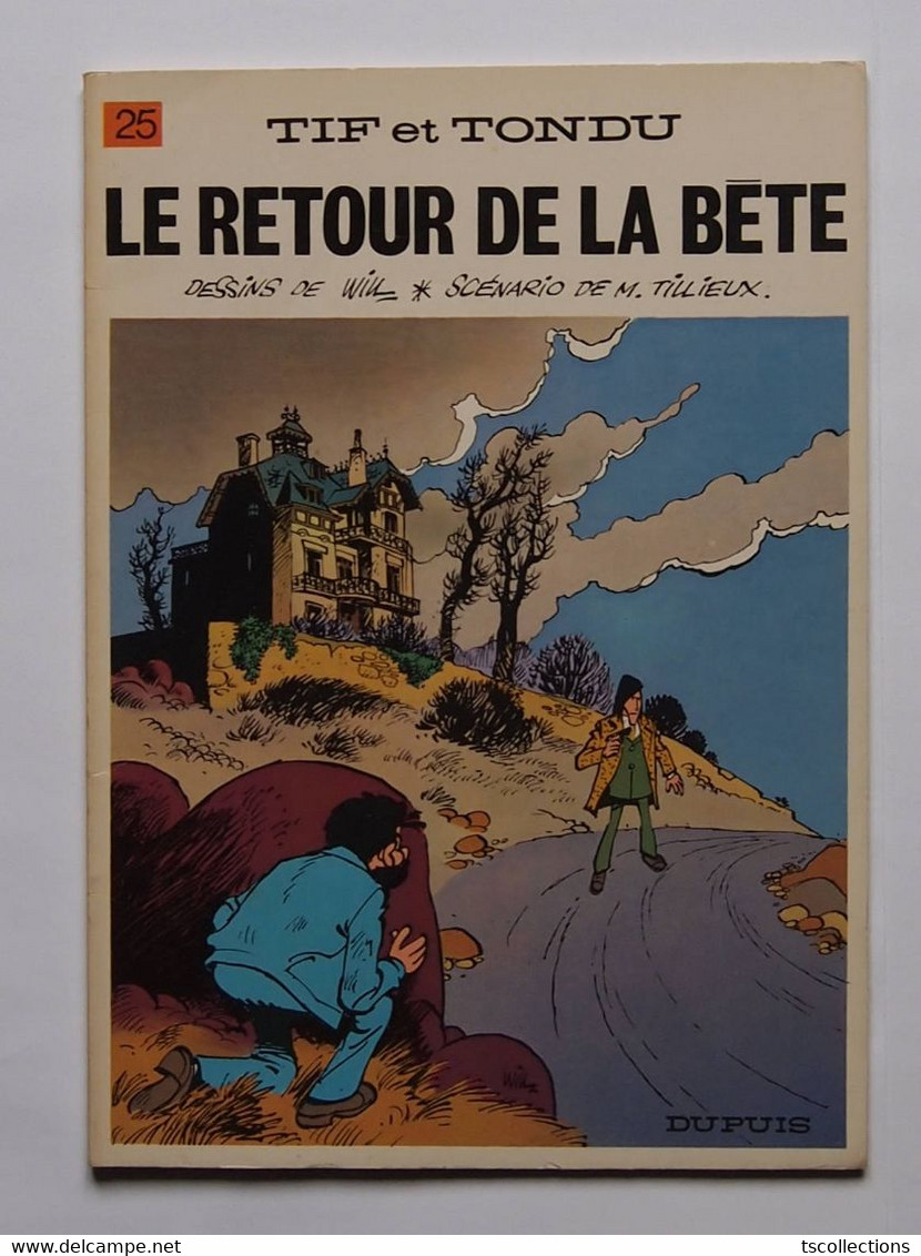 Tif Et Tondu - Le Retour De La Bête - 1977 - Tif Et Tondu