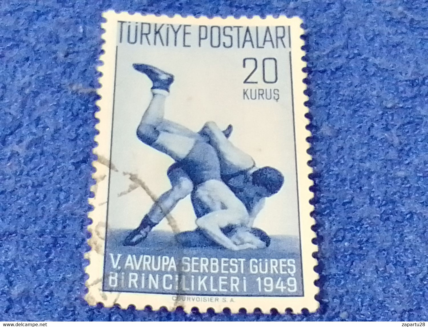 TÜRKEY--1940-50 -   20K DAMGALI - Oblitérés