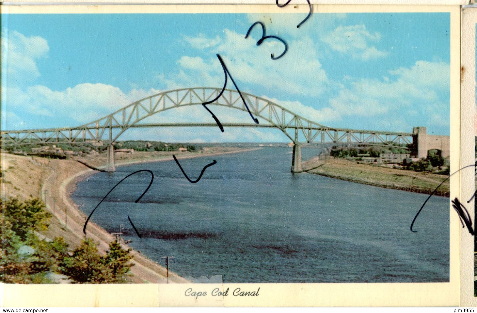 ETATS UNIS  Cape Cod Canal And Sagamore Bridge, Cape Cod, Massachusetts 1956 - Cape Cod