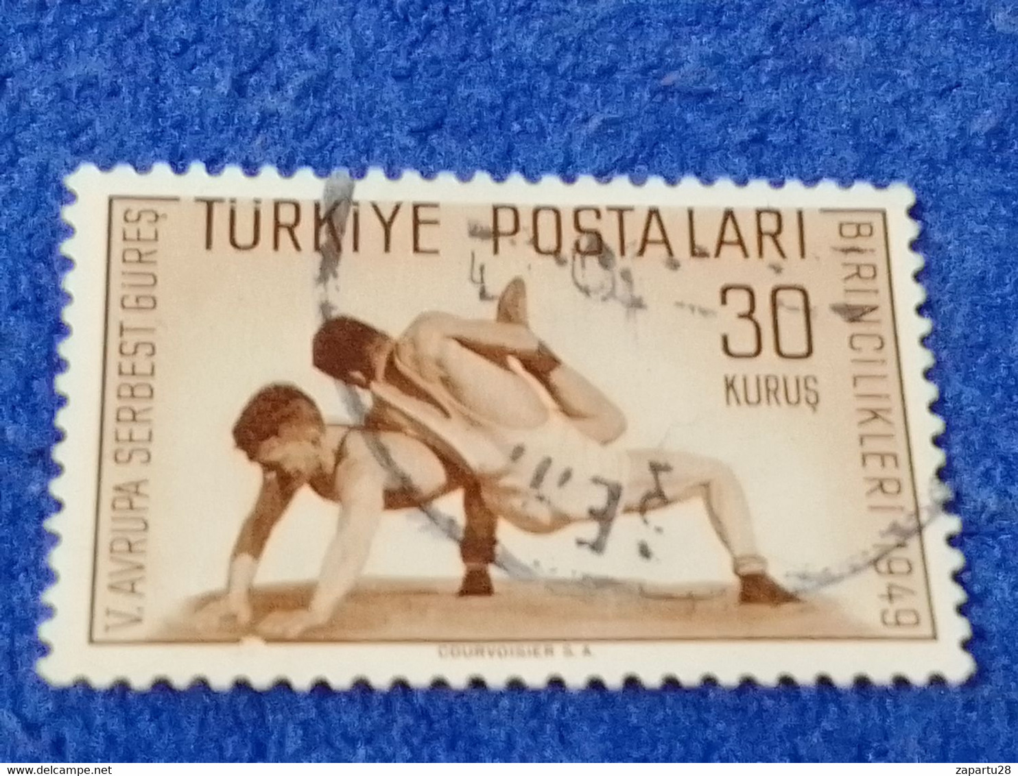 TÜRKEY--1940-50 -   30K DAMGALI - Gebruikt