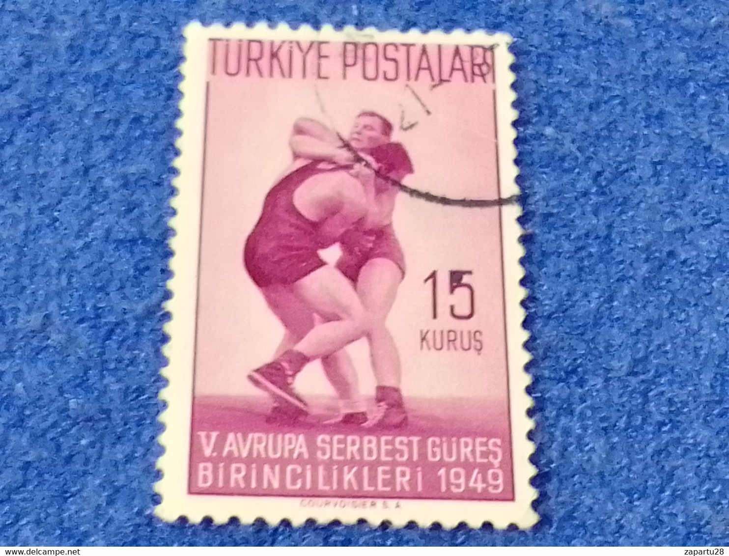TÜRKEY--1940-50 -   15K DAMGALI - Gebruikt