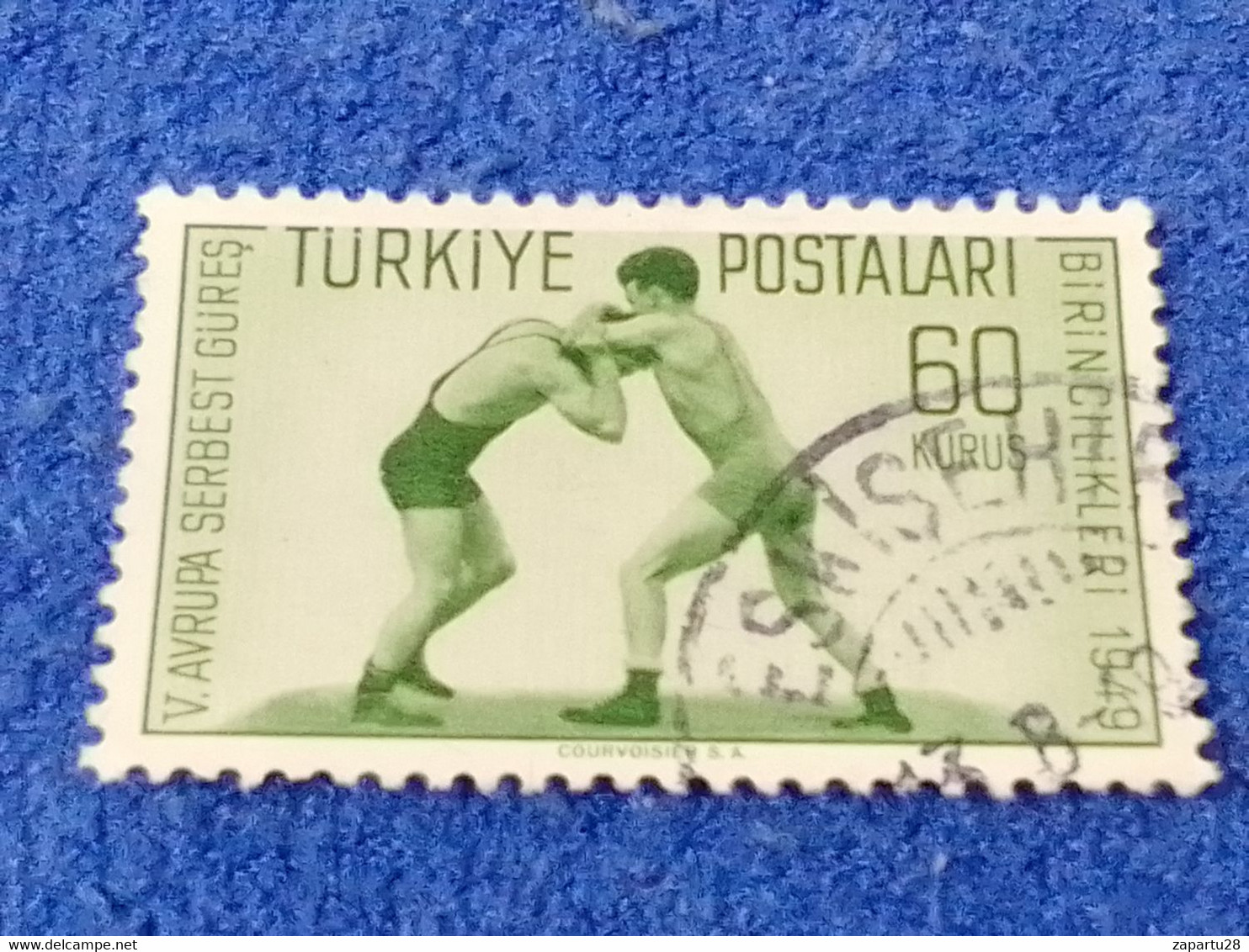 TÜRKEY--1940-50 -   60K DAMGALI - Gebruikt