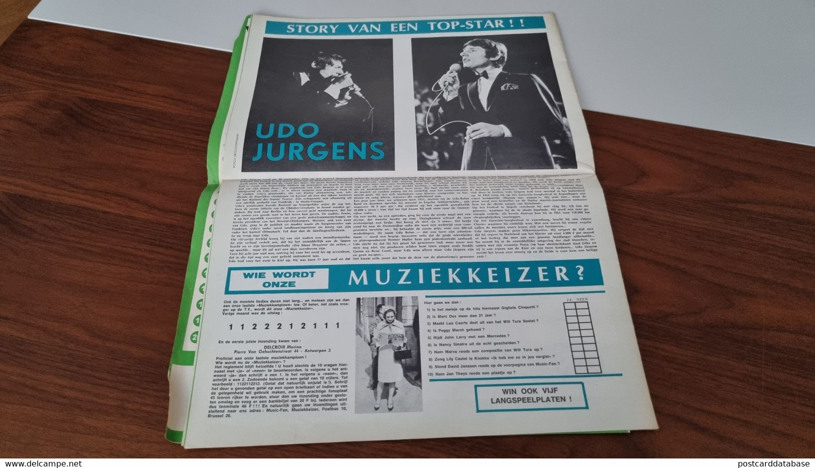 Music Fan - Nr 91 - Herman's Hermits, Bee Gees, Will Tura, Adamo, Udo Jurgens - Muziek