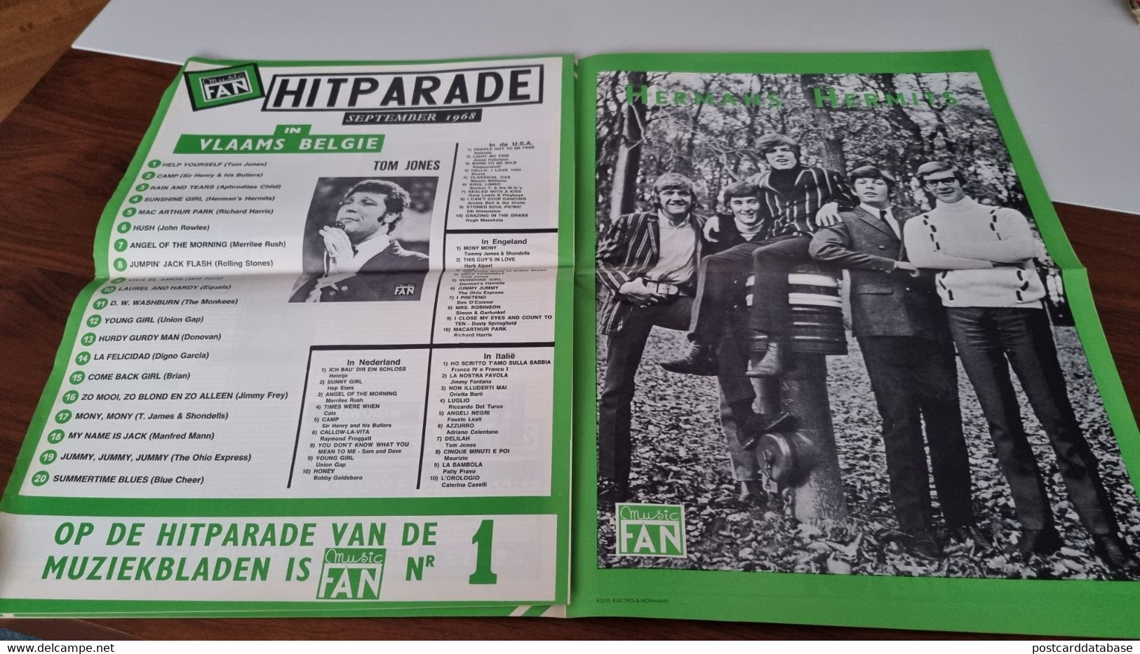 Music Fan - Nr 91 - Herman's Hermits, Bee Gees, Will Tura, Adamo, Udo Jurgens - Musique