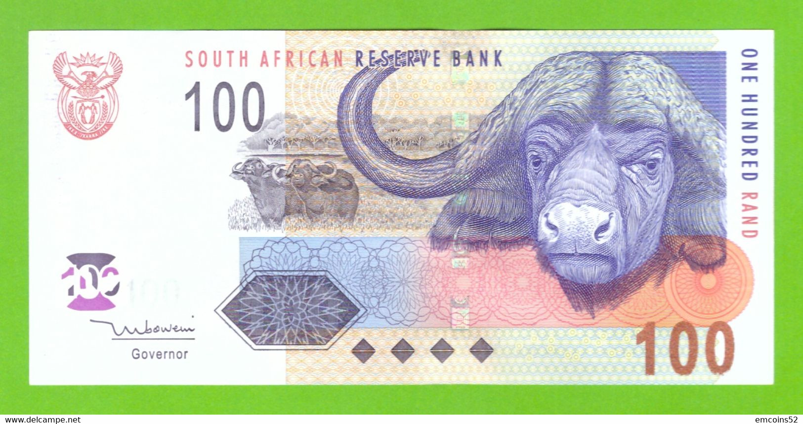 SOUTH AFRICA 100 RAND 2005  P-131a UNC - South Africa