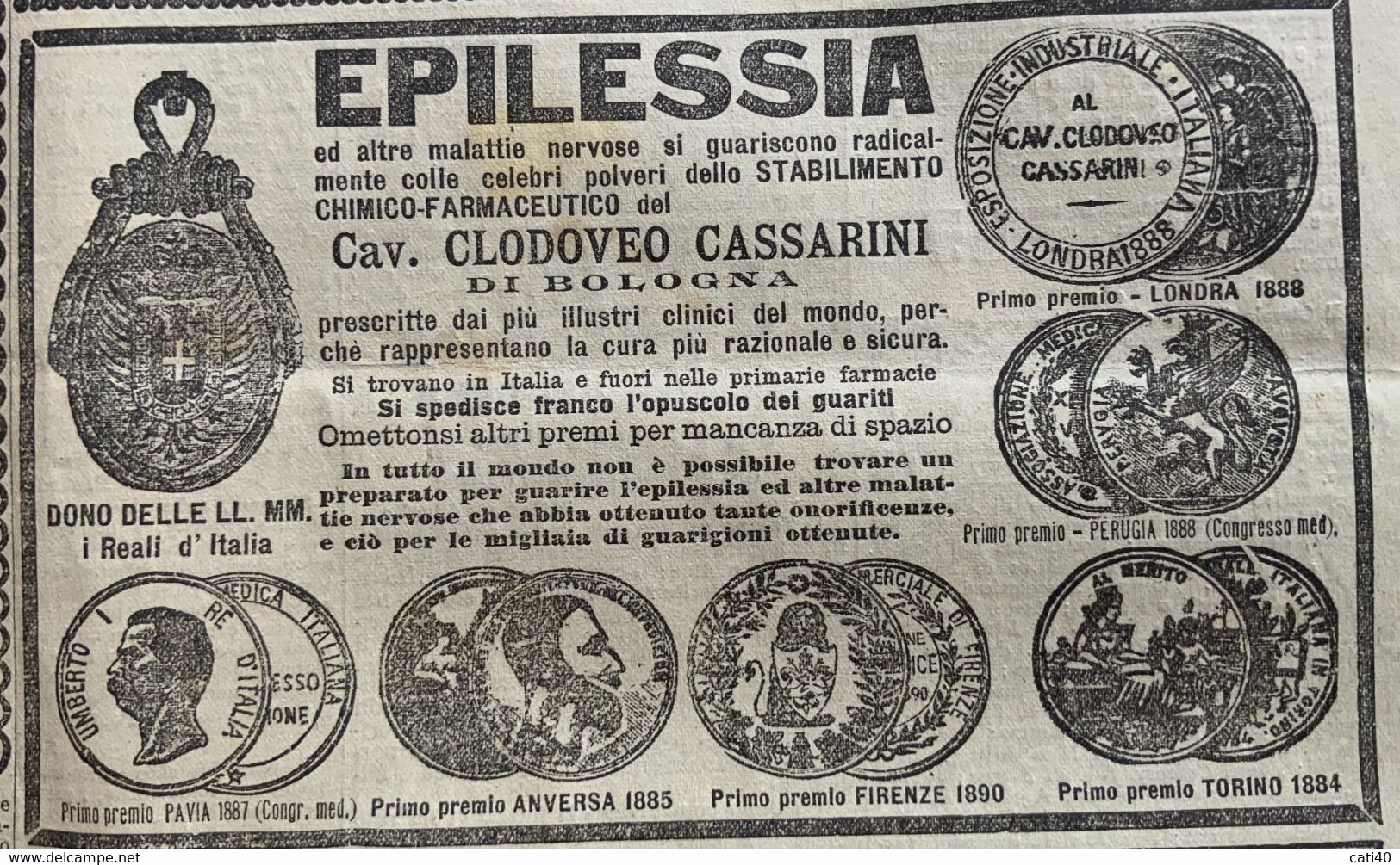 IL GIORNALE D'ITALIA Del 26/7/1903 ..LE VARIE TENDENZE PER IL PROSSIMO  CONCLAVE.. RARE PUBBLICITA' D'EPOCA - Erstauflagen