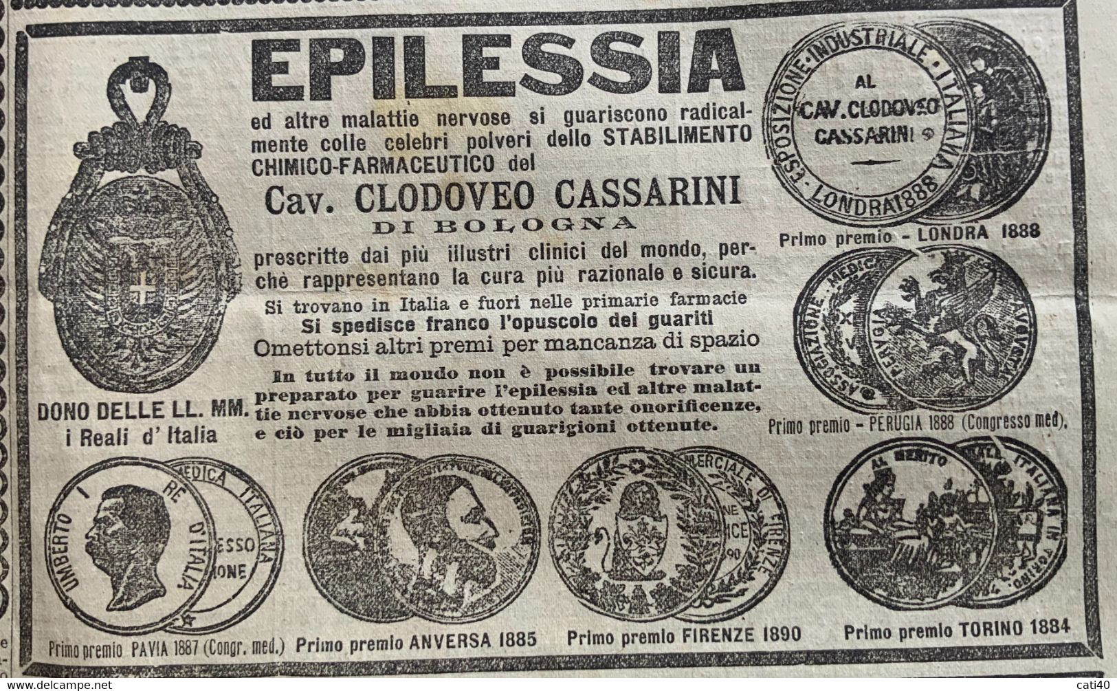 IL GIORNALE D'ITALIA Del 26/7/1903 ..LE VARIE TENDENZE PER IL PROSSIMO  CONCLAVE.. RARE PUBBLICITA' D'EPOCA - First Editions