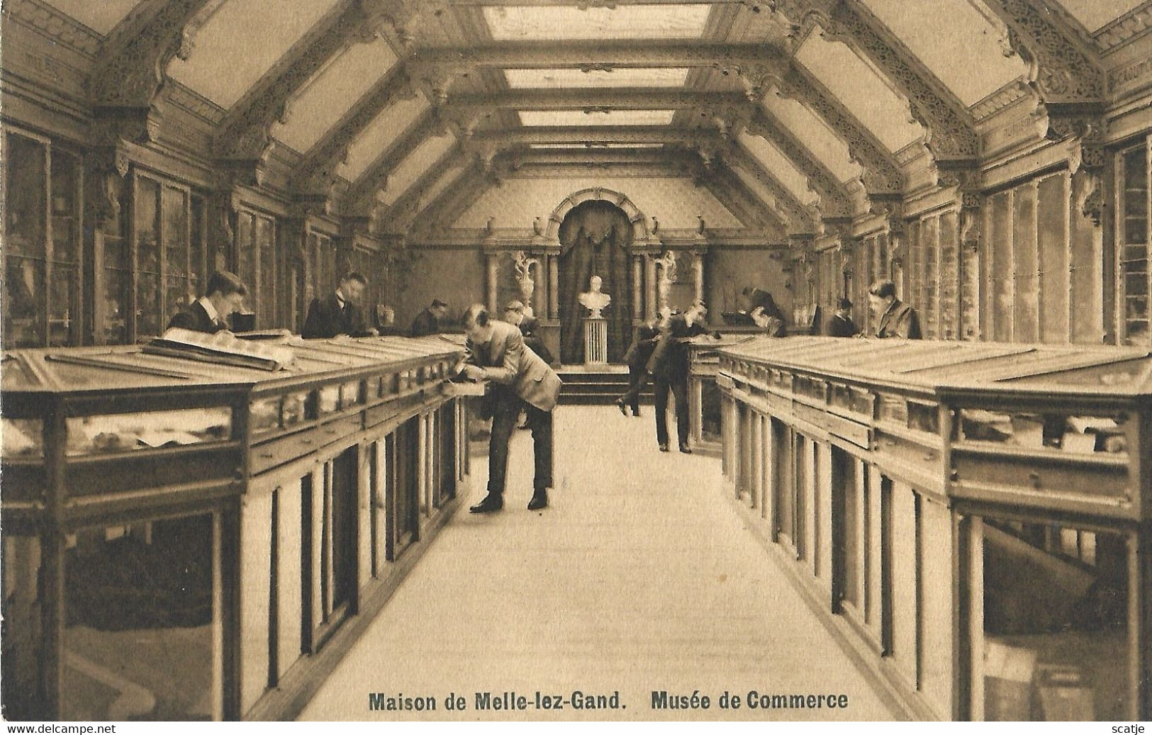 Melle    -    Maison De Melle-Lez-GAND   -    Musée De Commerce   -   1909   Naar   Herenthals - Melle