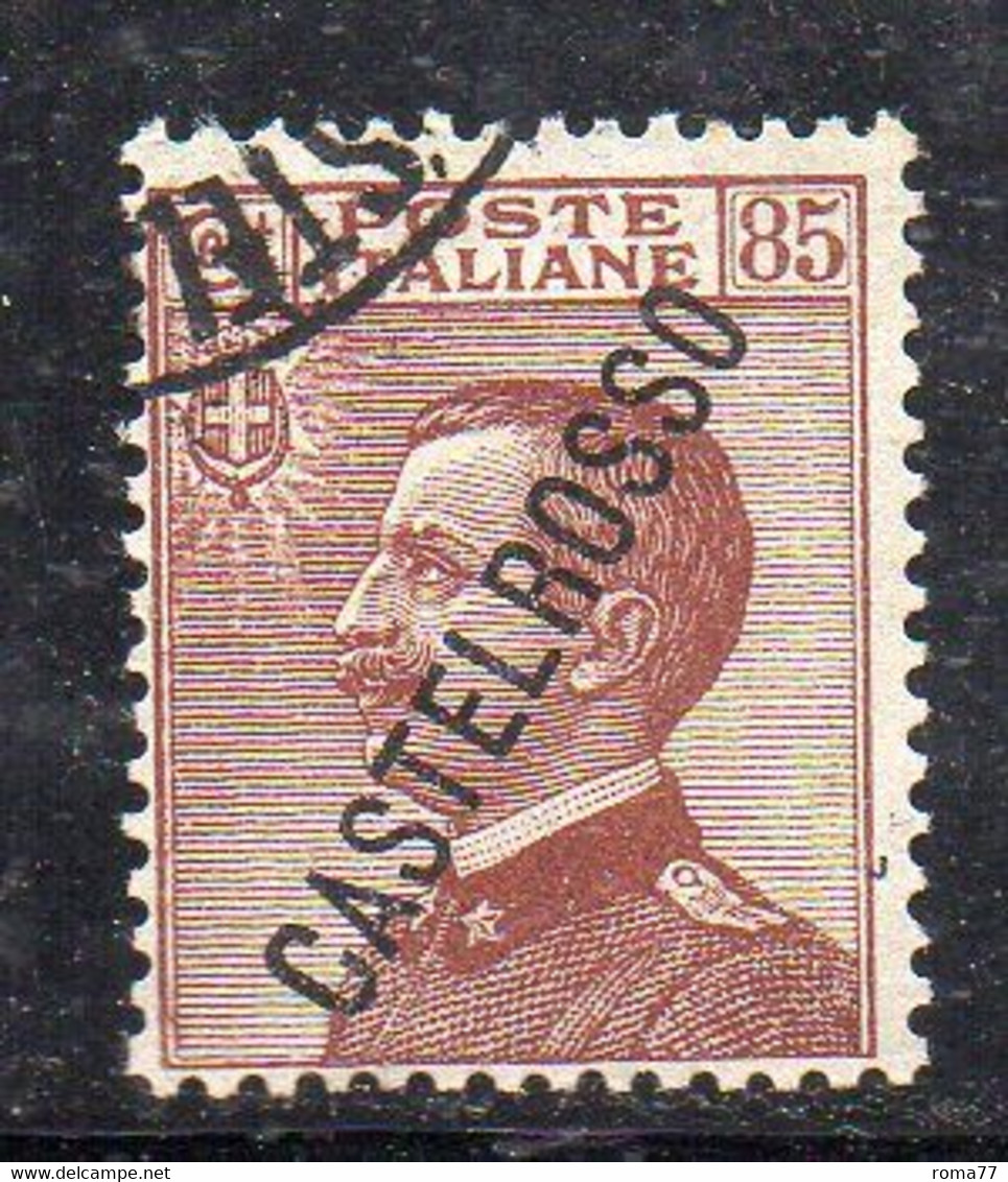 Y15 - CASTELROSSO 1924 , Il 85 Cent Bruno Rosso Usato N. 23 - Castelrosso