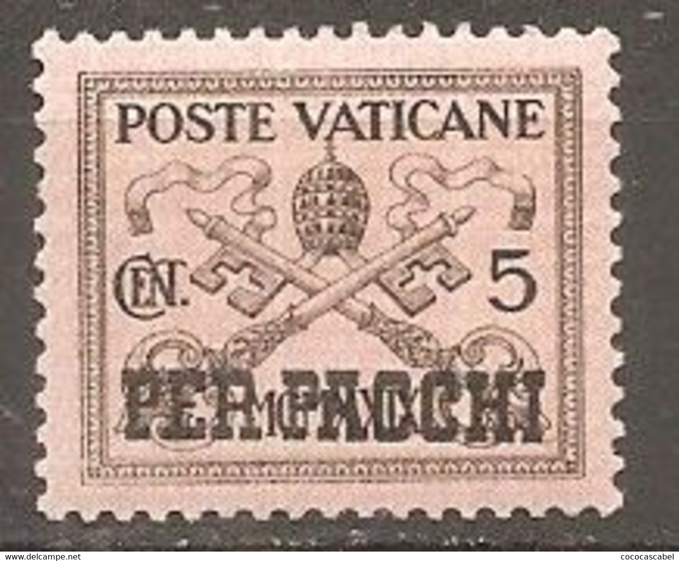 Vaticano Yvert Paquete Postal 1 (MH/*) - Postpakketten