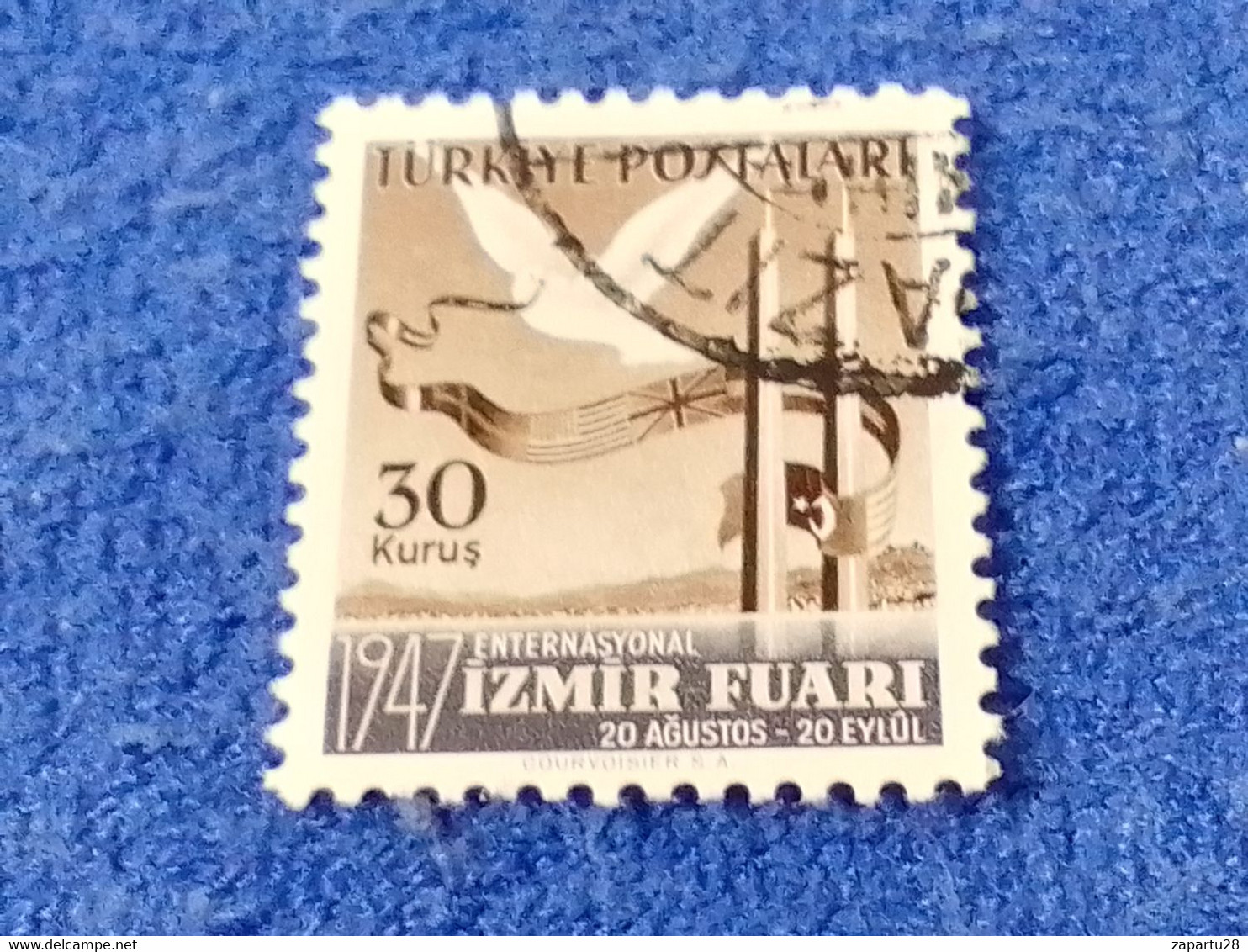 TÜRKEY--1940-50-  30K  DAMGALI - Gebraucht