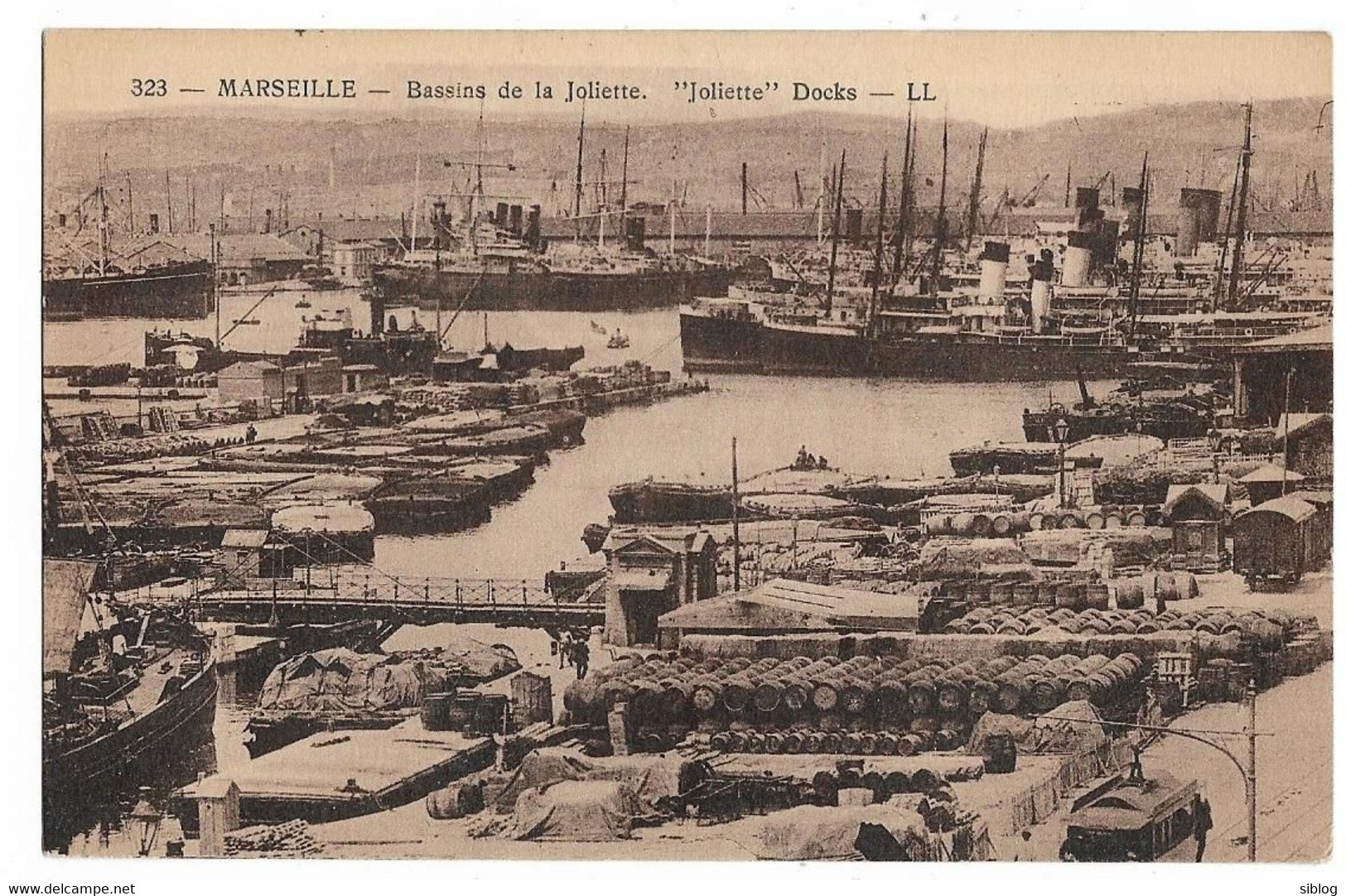 CPA - MARSEILLE - Bassins  De La Joliette - "Joliette" Docks - Joliette, Port Area