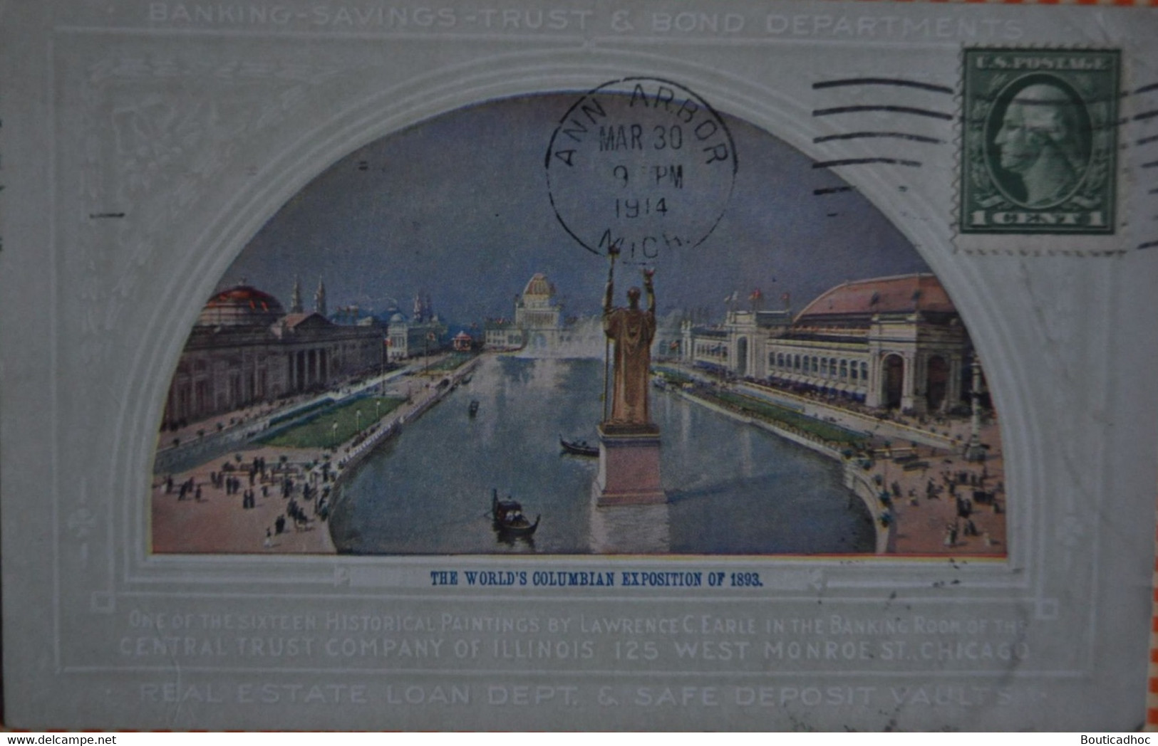 Copy Of The World's Columbian Exposition Of 1893 By Lawrence C.Earle - Autres & Non Classés