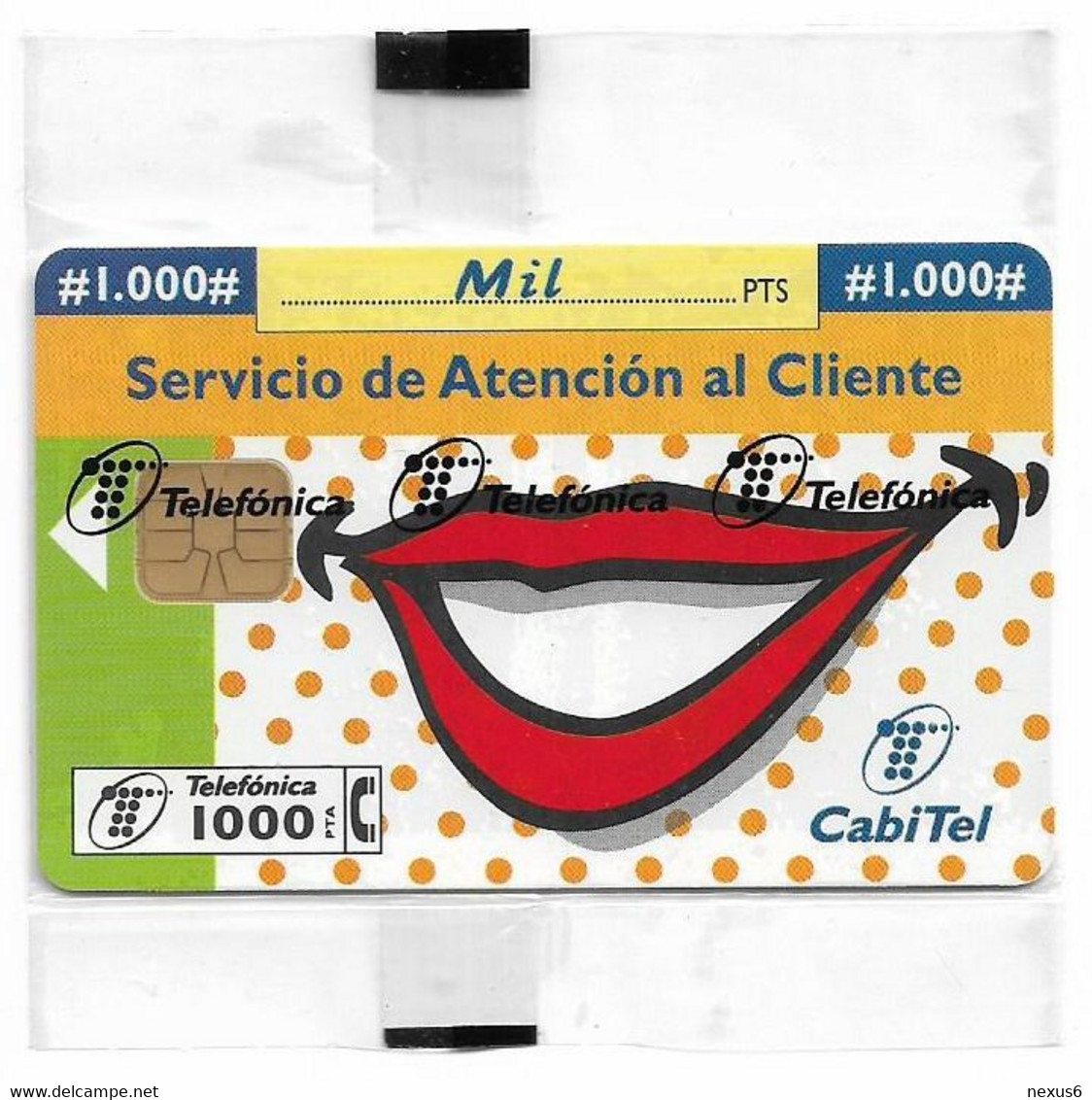 Spain - Telefonica - Servicio De Atencion Al Cliente - P-254 - 03.1997, 1.000PTA, 7.000ex, NSB - Privatausgaben