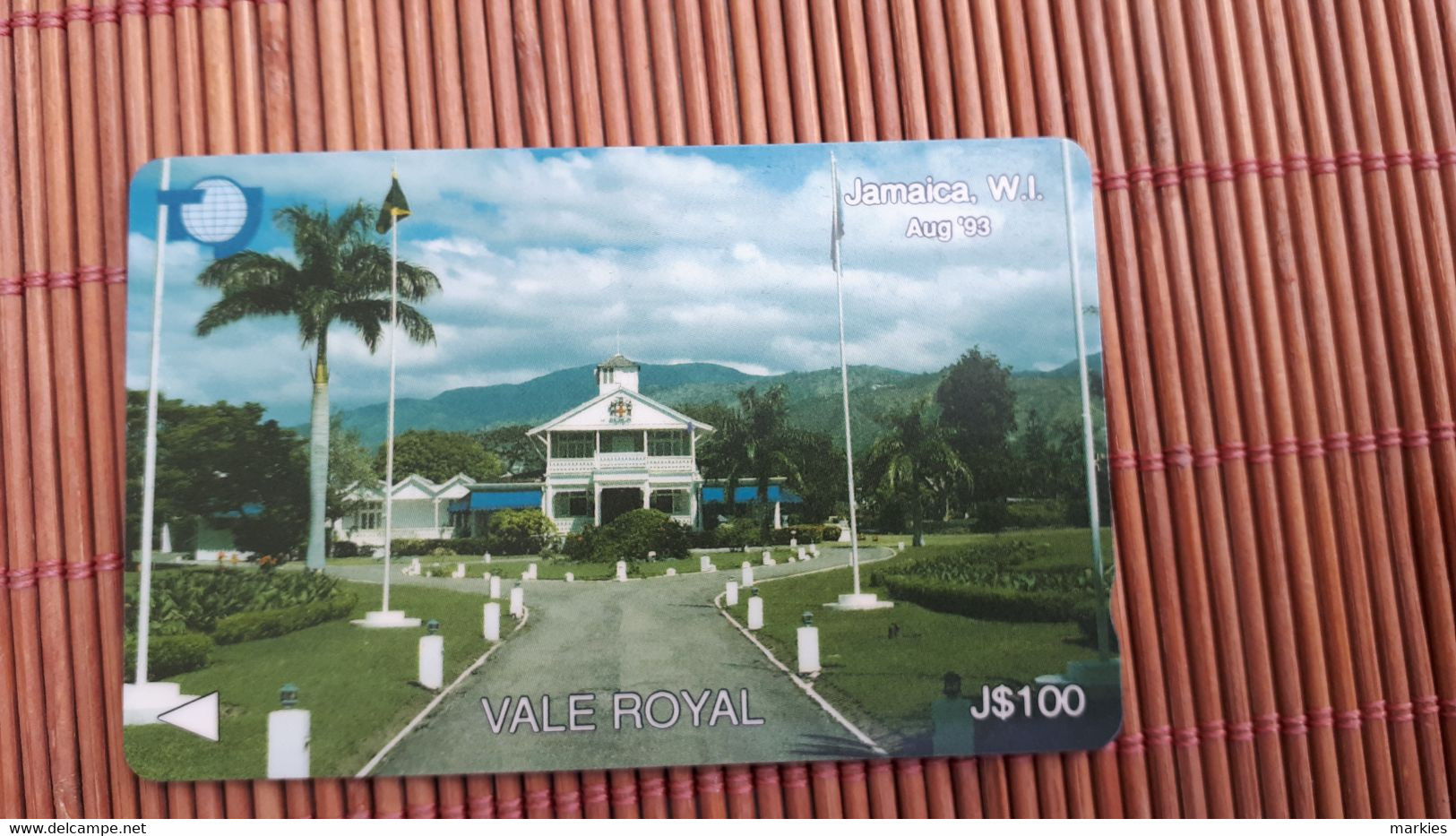 Jamiaica  J$100 Phonecard 15JAMA Used Rare ! - Giamaica