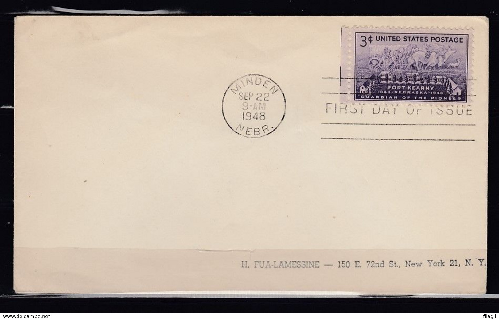 FDC Minden First Day Of Issue - 1941-1950