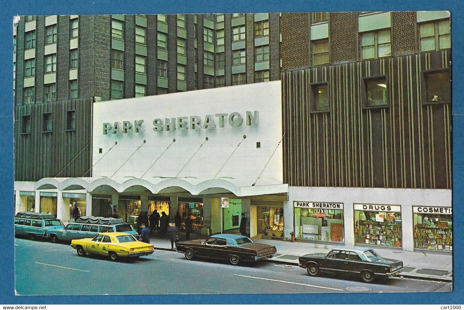 NEW YORK PARK SHERATON HOTEL 1972 N°F096 - Cafes, Hotels & Restaurants