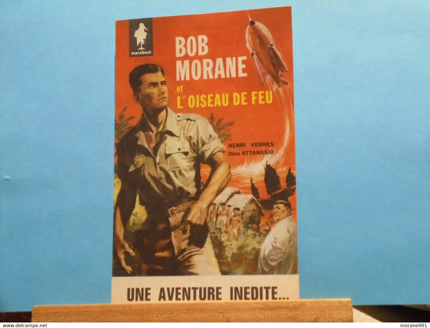 Bob Morane Encart Volant Pour L'Oiseau De Feu Marabout Junior H.Vernes - Marabout Junior