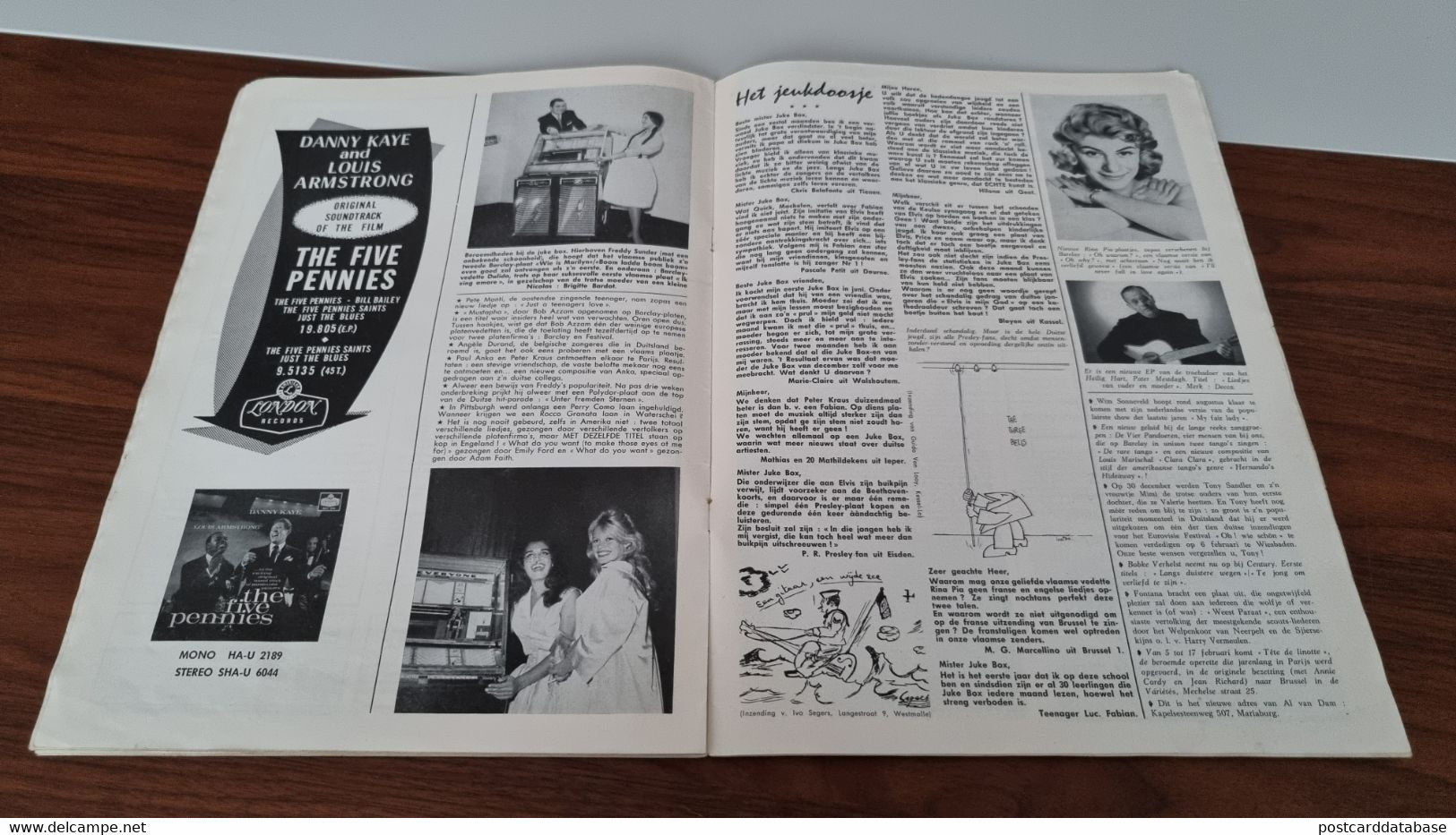 Juke Box - No 46 - De Blonde Secretaresse Van Elvis - Rocco Granata, Sinatra, Bobbejaan Schoepen, Valente, Connie Franci - Muziek