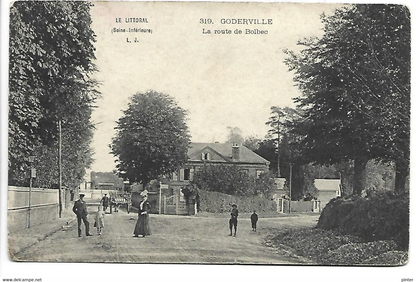 GODERVILLE - La Route De Bolbec - Goderville