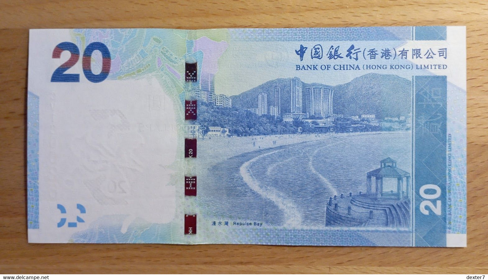 Hong Kong 20 Dollars 2013 UNC BoC Bank Of China Cina - Hongkong