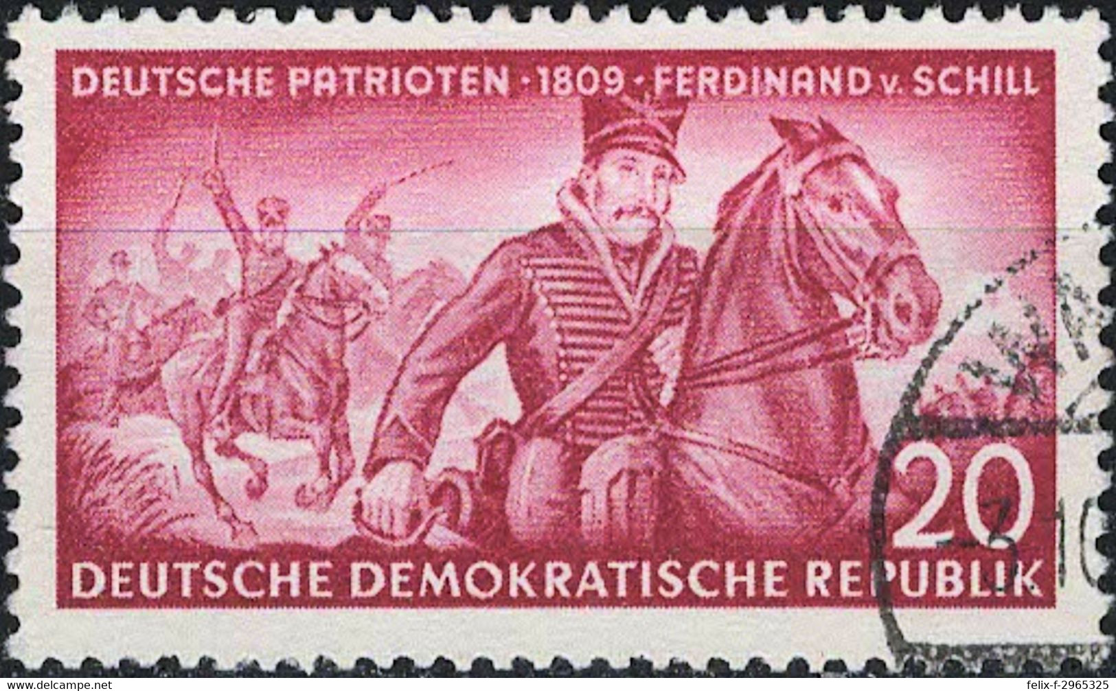 00492 - 002 - 1 MiNr. 400 DDR 1953 Deutsche Patrioten - Gebraucht