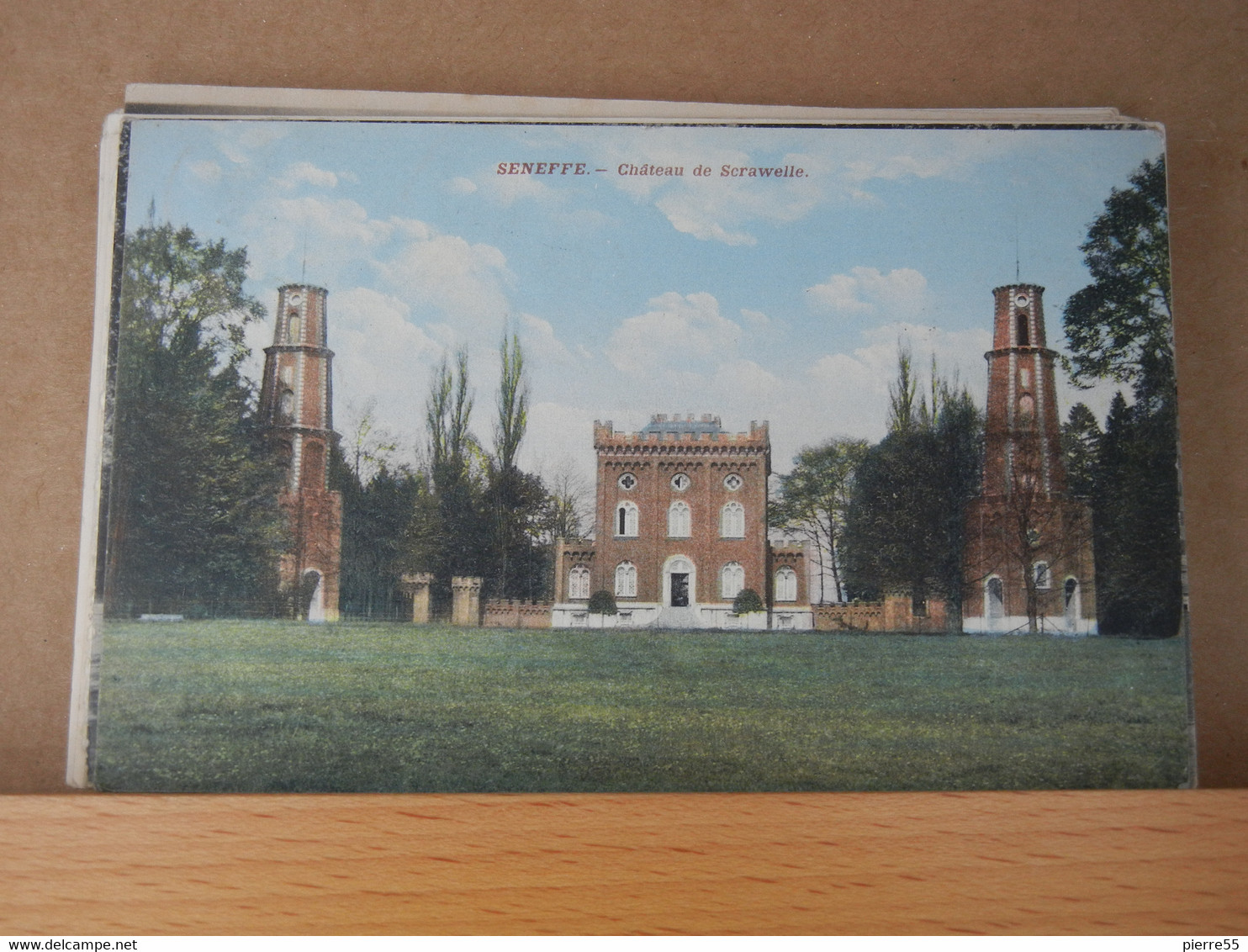 SENEFFFE CHATEAU DE SCRAWELLE COULEURS - OBLIT 1909 TBE - Seneffe