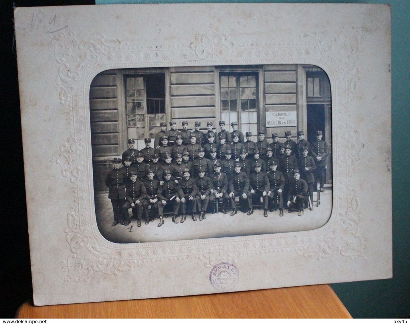 Ancienne Photo - Groupe De Policier Police Paris - Police - Gendarmerie