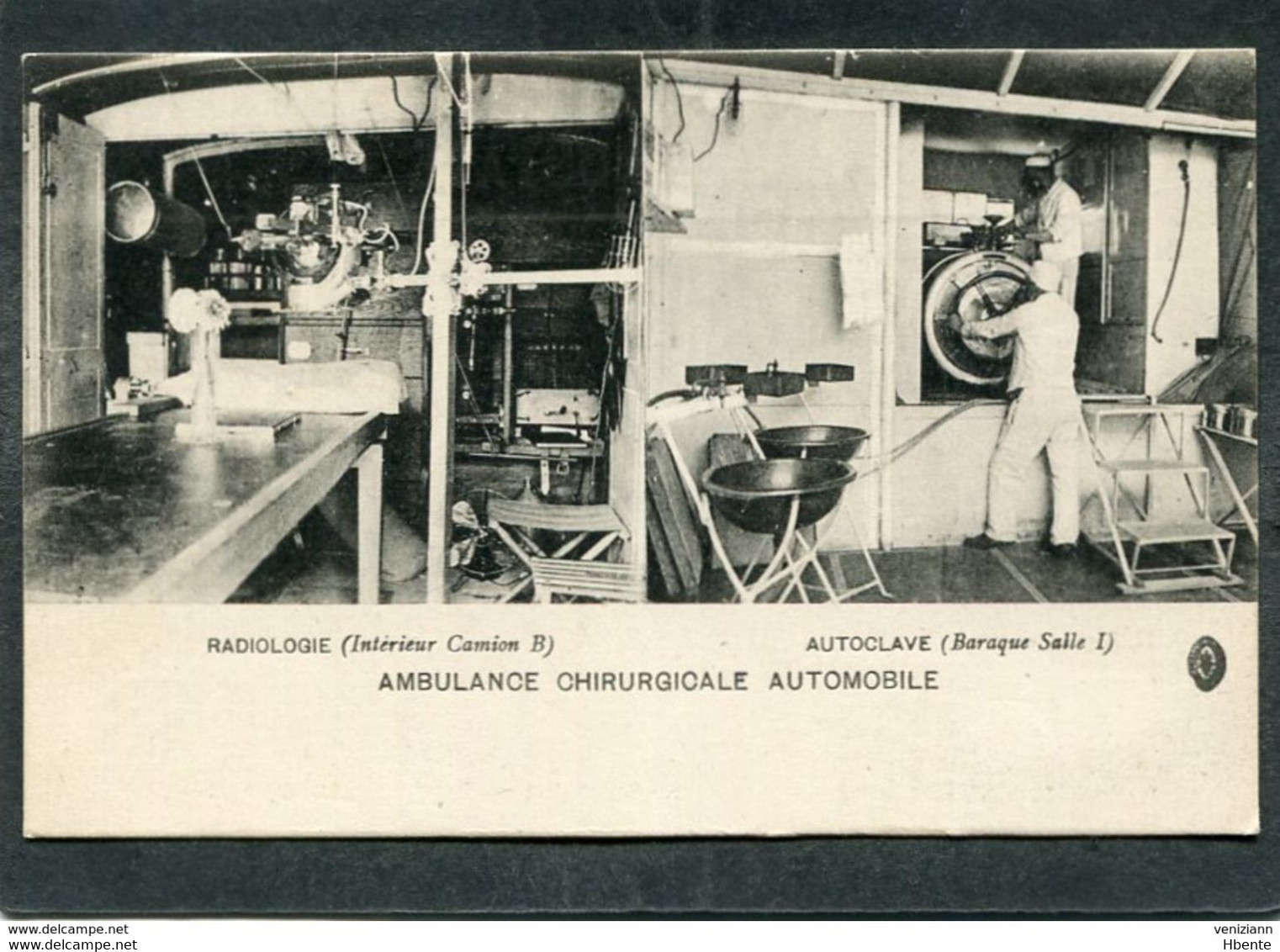 Ambulance Chirurgicale Automobile - Radiologie (Camion B) Autoclave (Baraque Salle 1) (Photo) - Coches